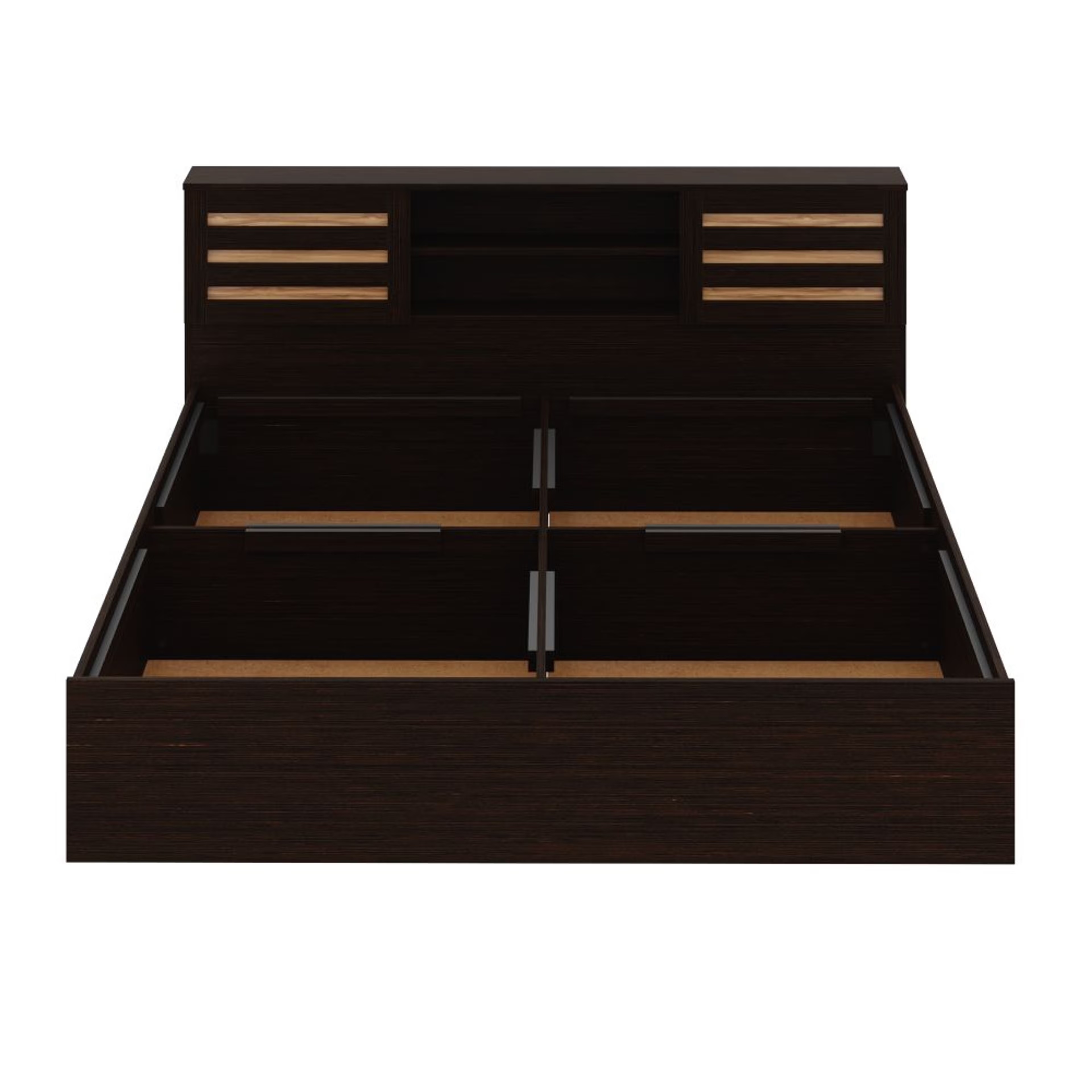 Wakefit Caph King Storage Engineered Wood Bed King - 78" x 72 2 Wakefit Caph King Storage Engineered Wood Bed King - 78" x 72\