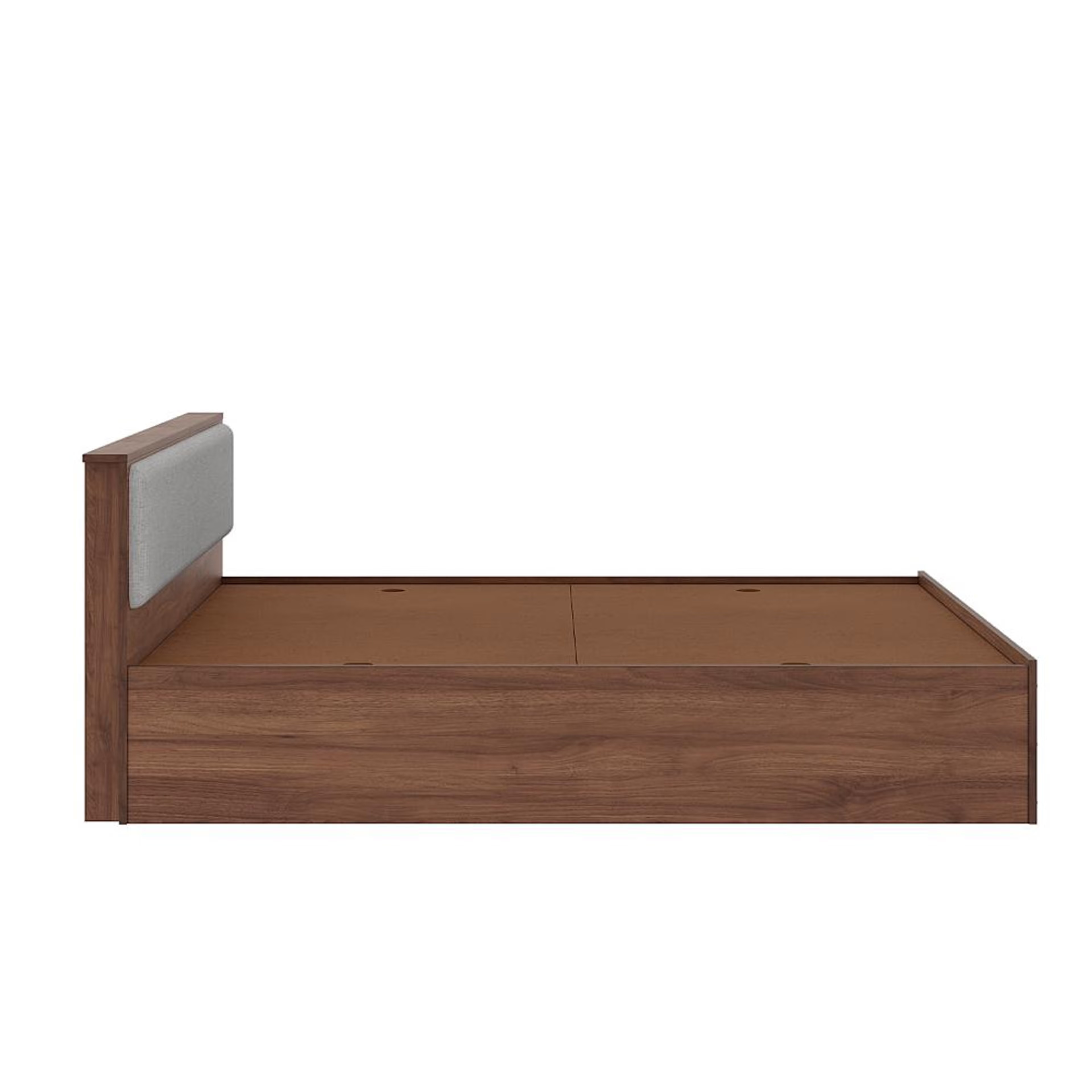 Wakefit Taurus Queen Storage Engineered Wood Bed With Omega Grey Upholstered Headboard Queen - 78" x 60 6 Wakefit Taurus Queen Storage Engineered Wood Bed With Omega Grey Upholstered Headboard Queen - 78" x 60\