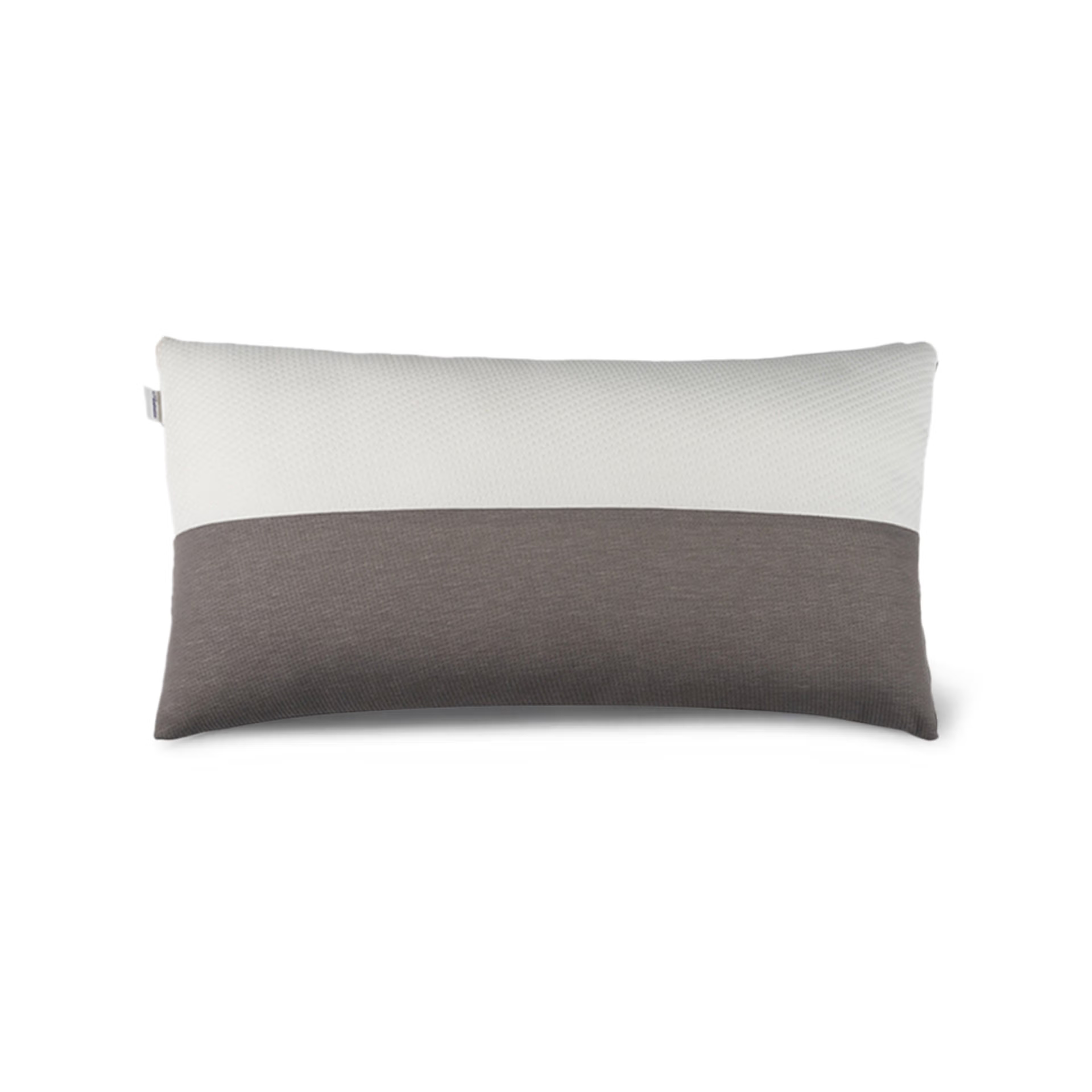 Large Size Sleeping Pillow | Set of 1 | Height Adjustable | 36 x 20 Inch | Soft & Fluffy | White and Grey Large, Single