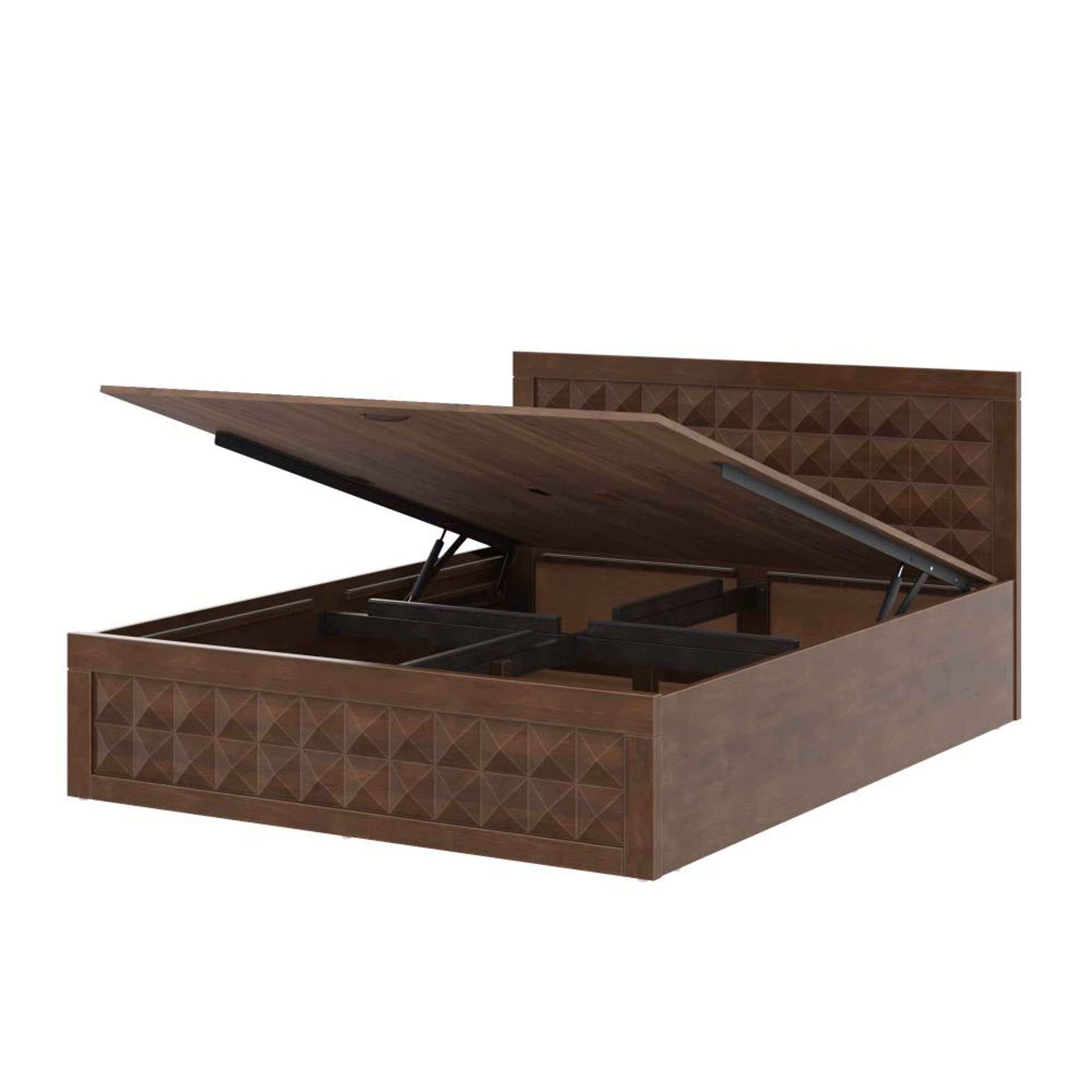 Home 29 Wakefit Stud Queen Hydraulic Storage Bed Queen - 78" x 60\