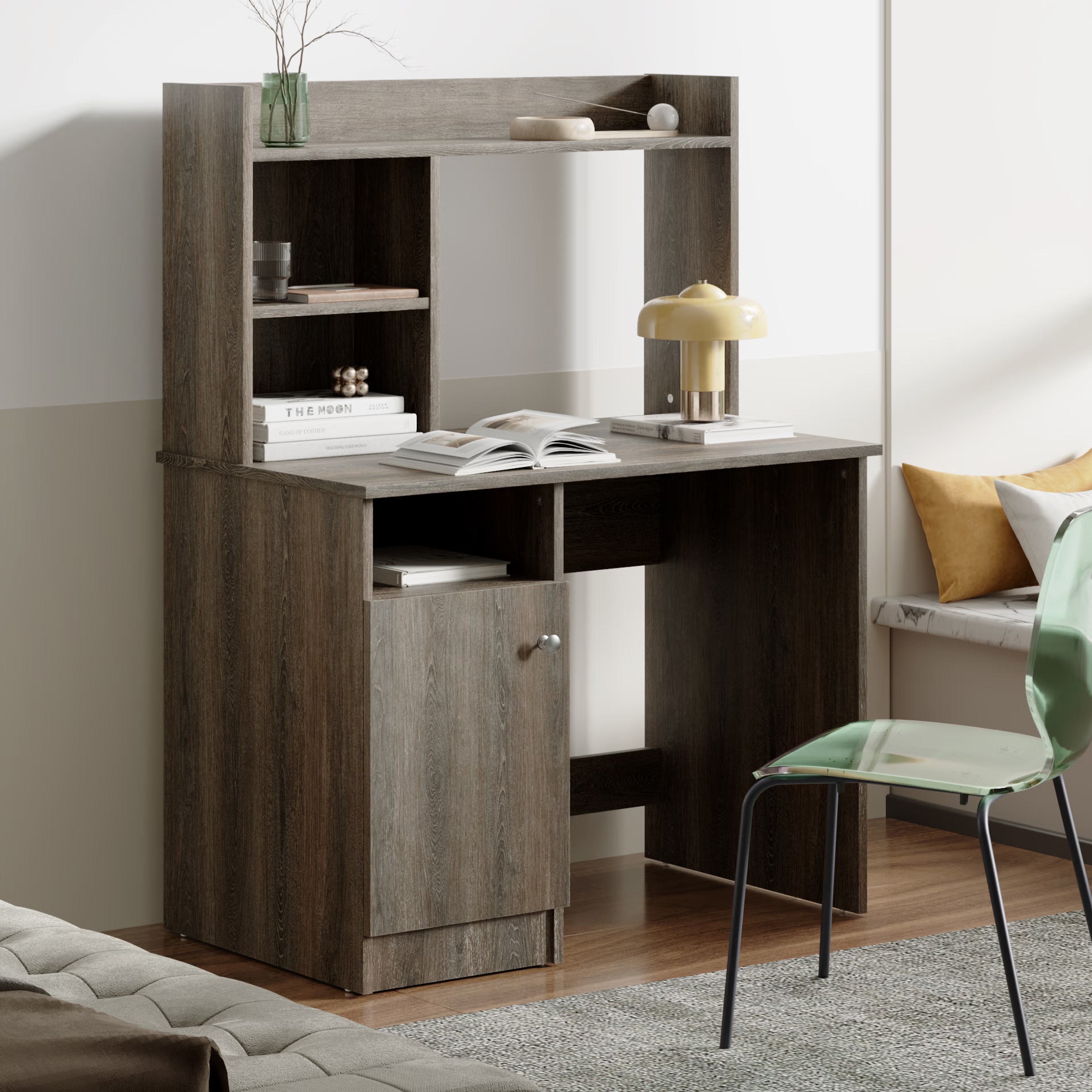 Wakefit Sage Study Table - Napa Oak Napa Oak
