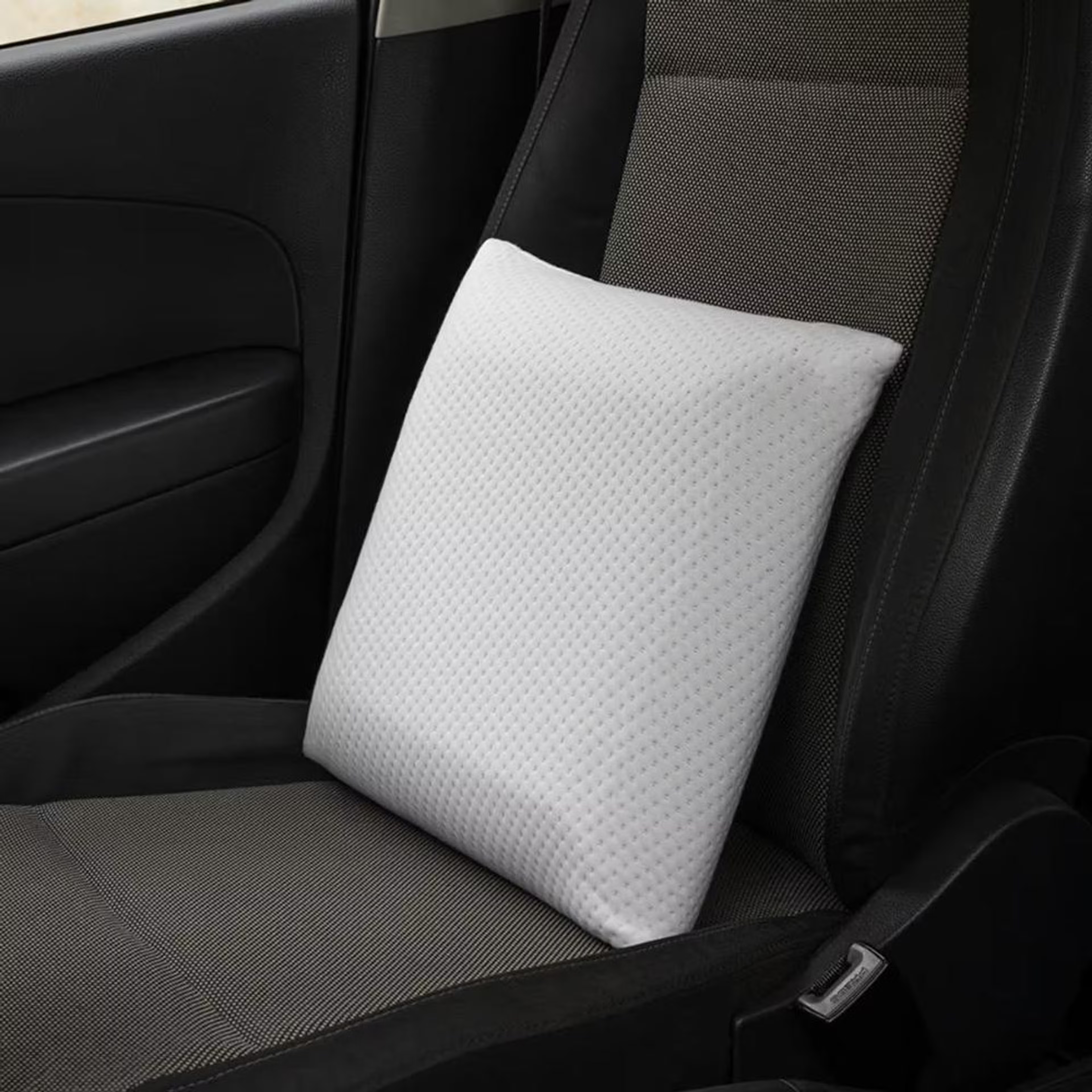 Home 42 Wakefit Memory Foam Square Cushion Insert for Car, Sofa/Diwan, Bed, Chair & Decoration | Highly Durable, Hypoallergenic, Set of 1 14"x14\