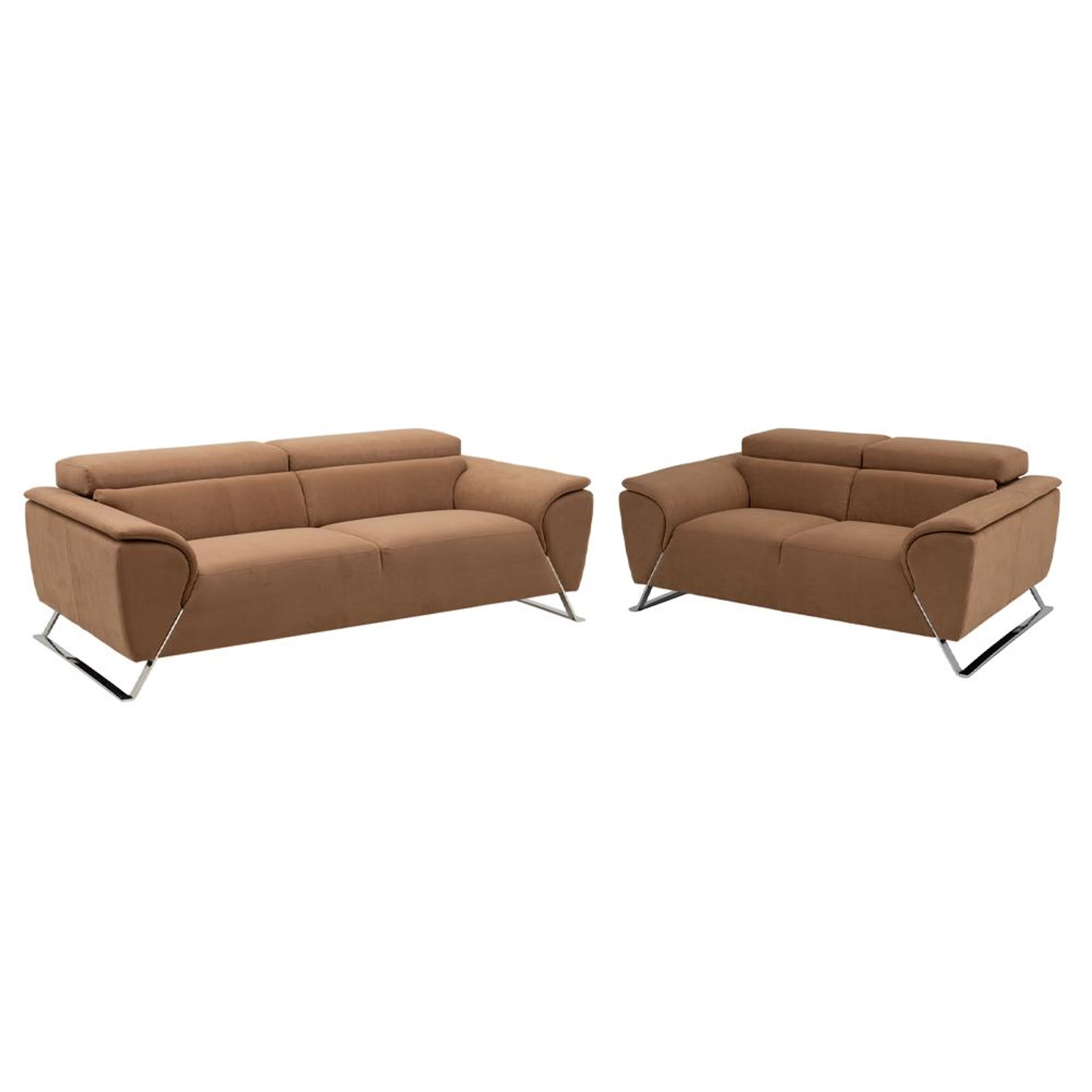 Wakefit Magnus Sofa Set - (3+2) Regular, Set (3+2), Napoli Tan