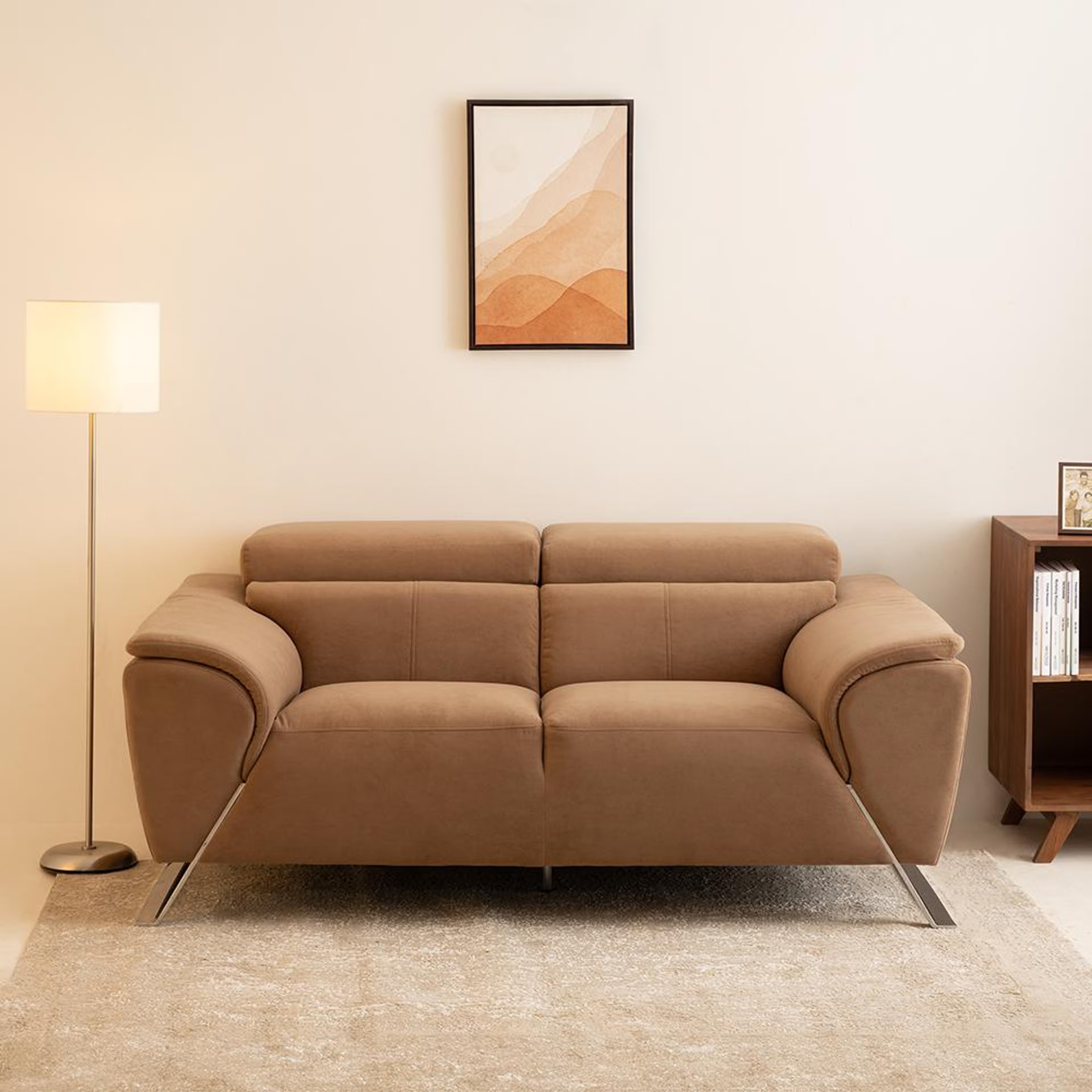 Wakefit Magnus Sofa Set - (3+2) Regular, Set (3+2), Napoli Tan 4 Wakefit Magnus Sofa Set - (3+2) Regular, Set (3+2), Napoli Tan