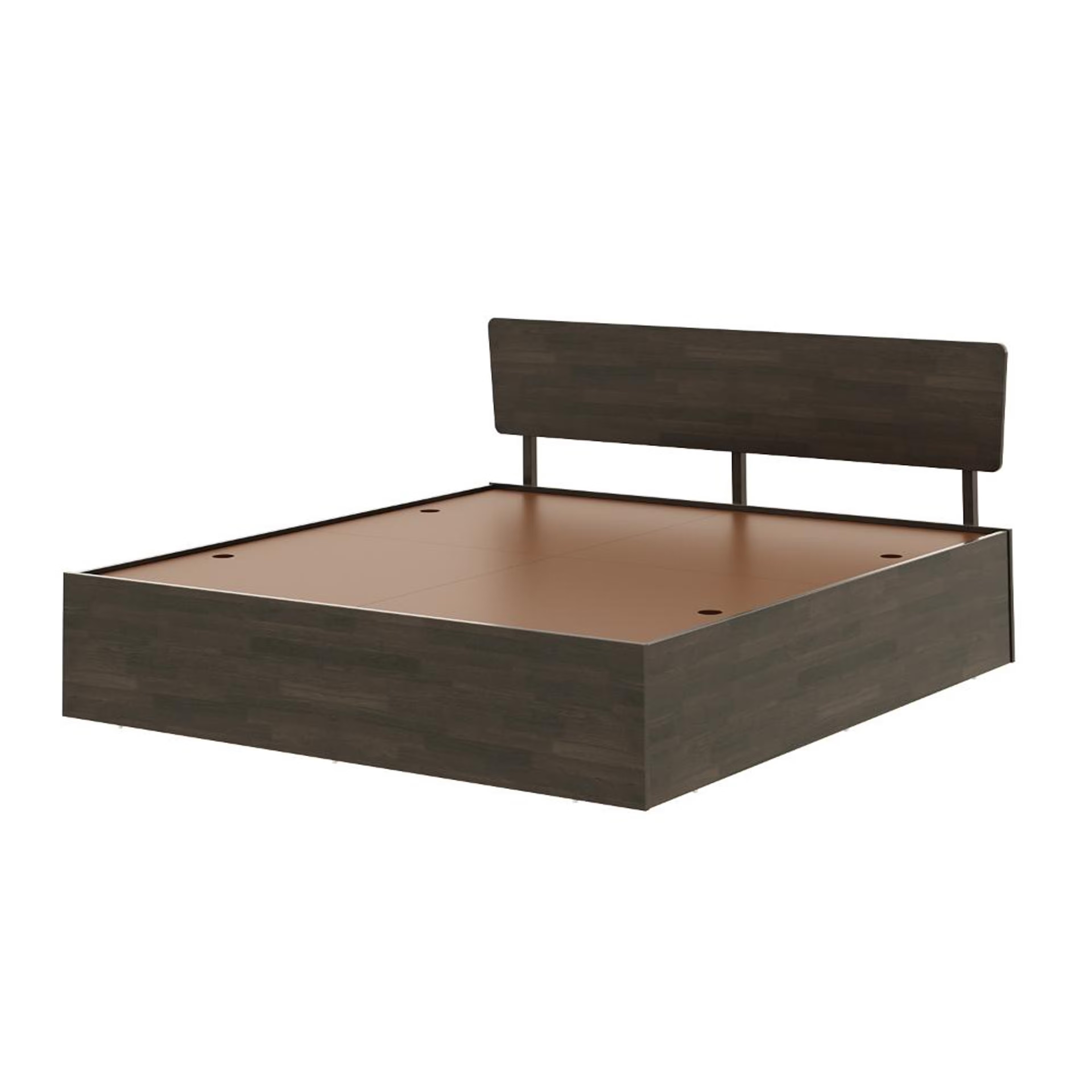 Home 34 Wakefit Swirl Solid Wood King Size With Storage Bed King - 78" x 72\