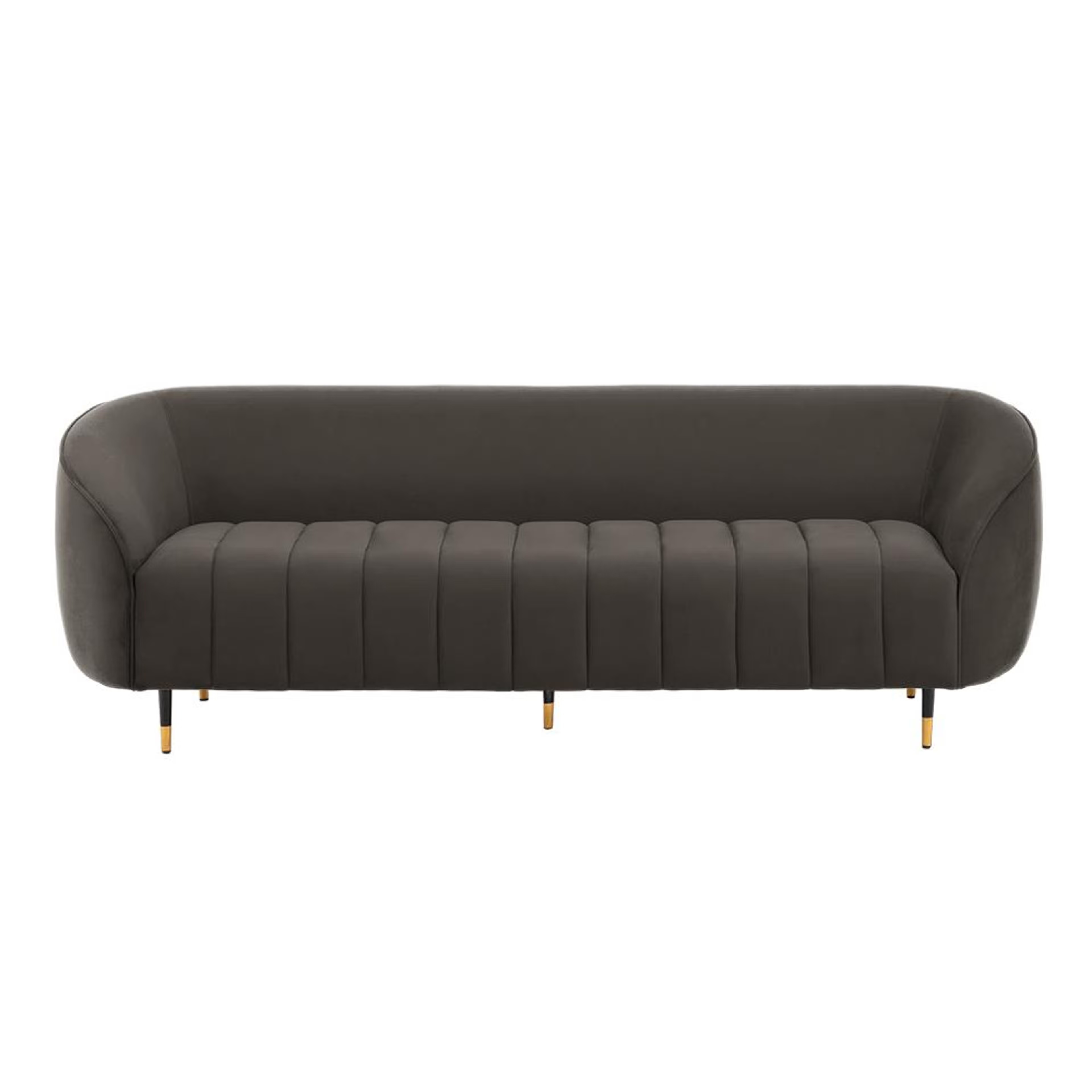 Wakefit Tasmania Sofa - Three Seater Regular, Three Seater, Stone
