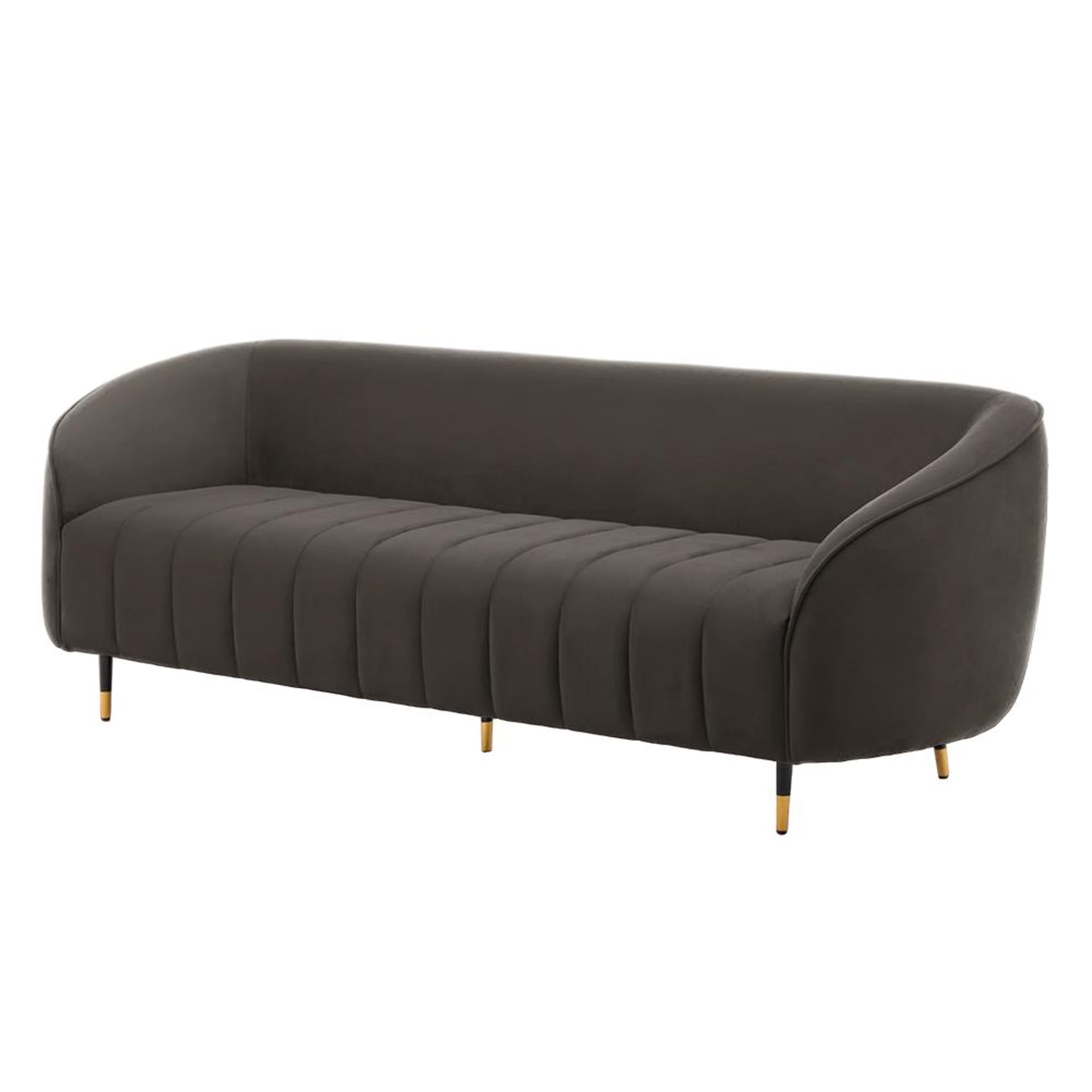 Wakefit Tasmania Sofa - Three Seater Regular, Three Seater, Stone