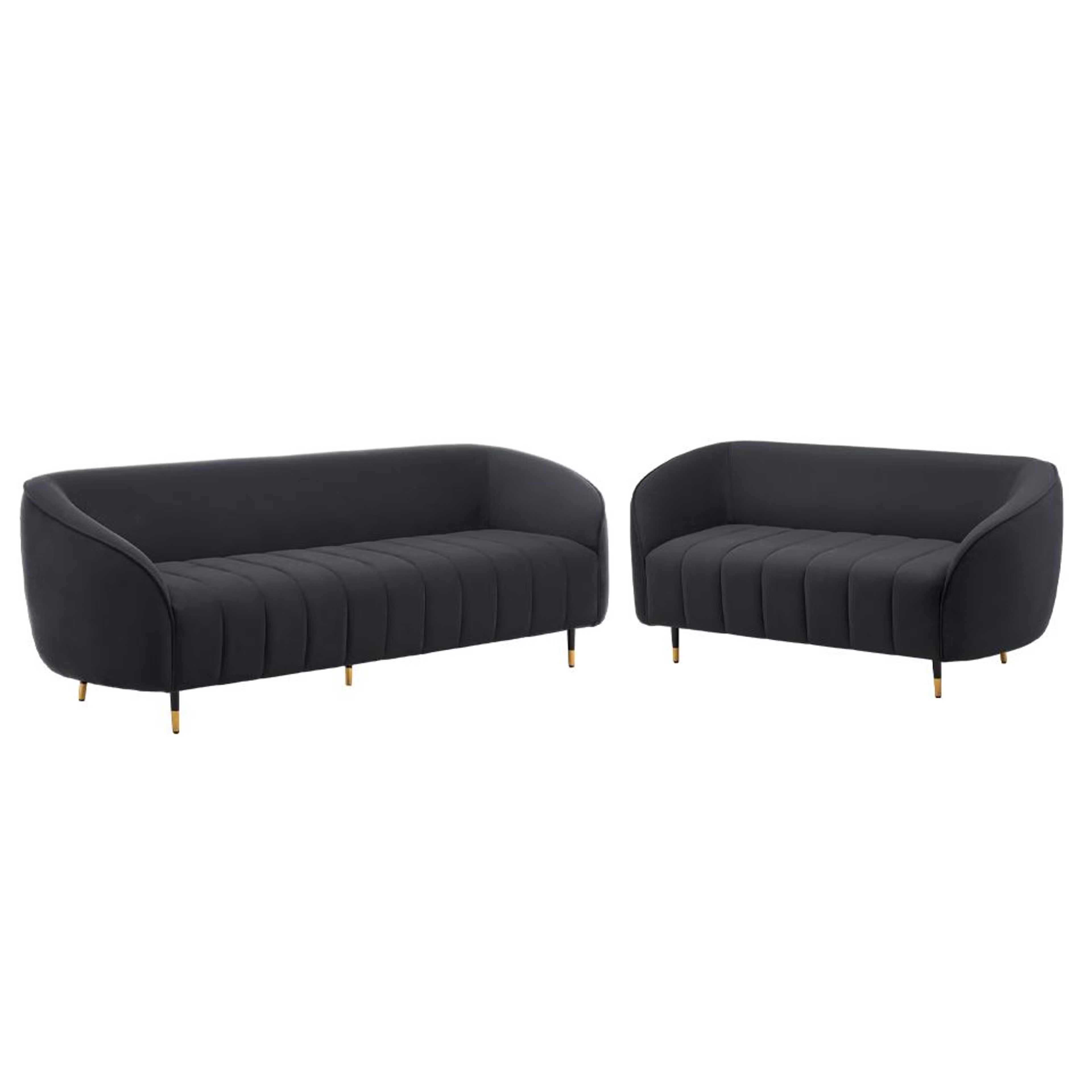 Wakefit Tasmania Sofa Set - (3+2) Seater Regular, Set (3+2), Space Grey