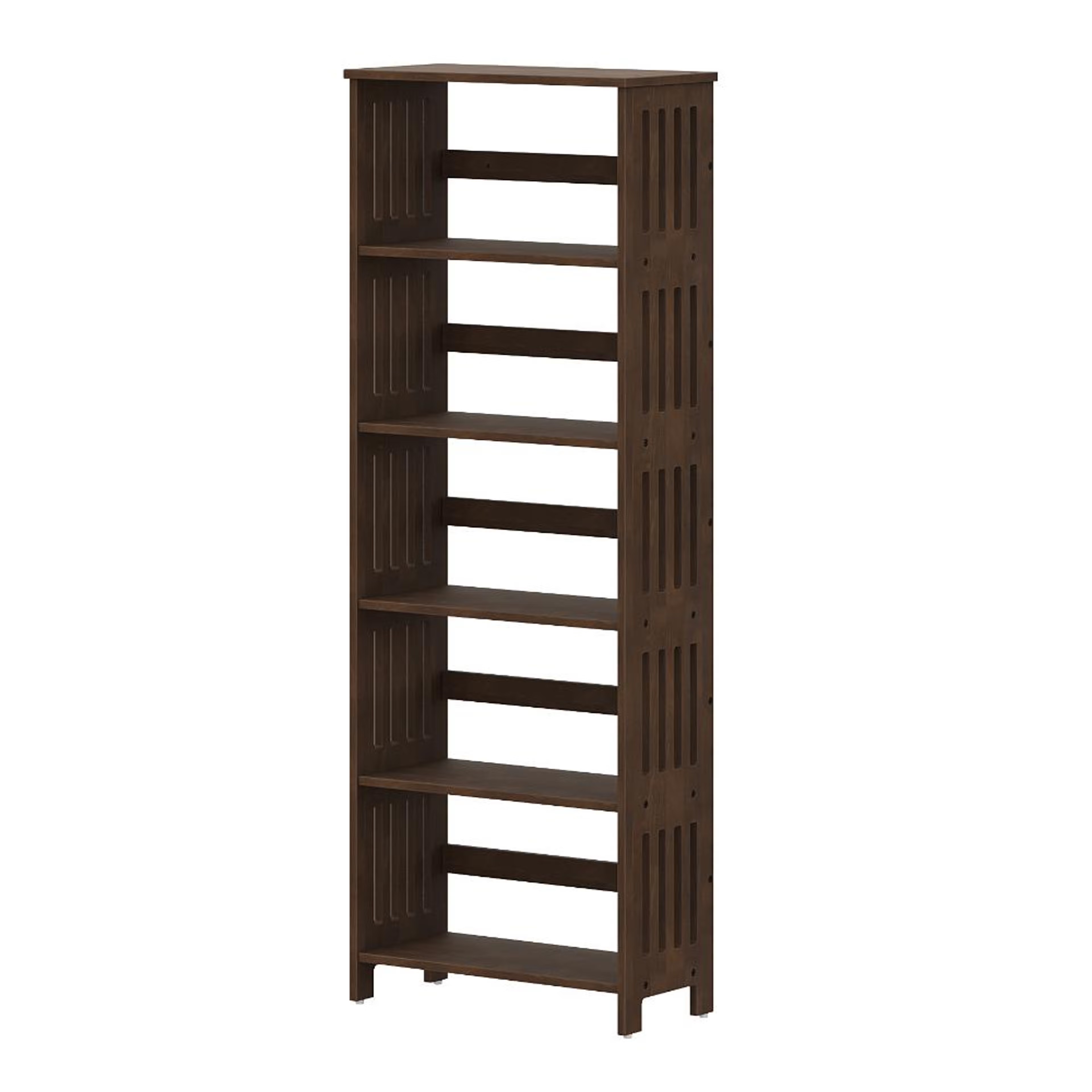 Wakefit Potter Solid wood Bookshelf Irish Walnut 2 Wakefit Potter Solid wood Bookshelf Irish Walnut