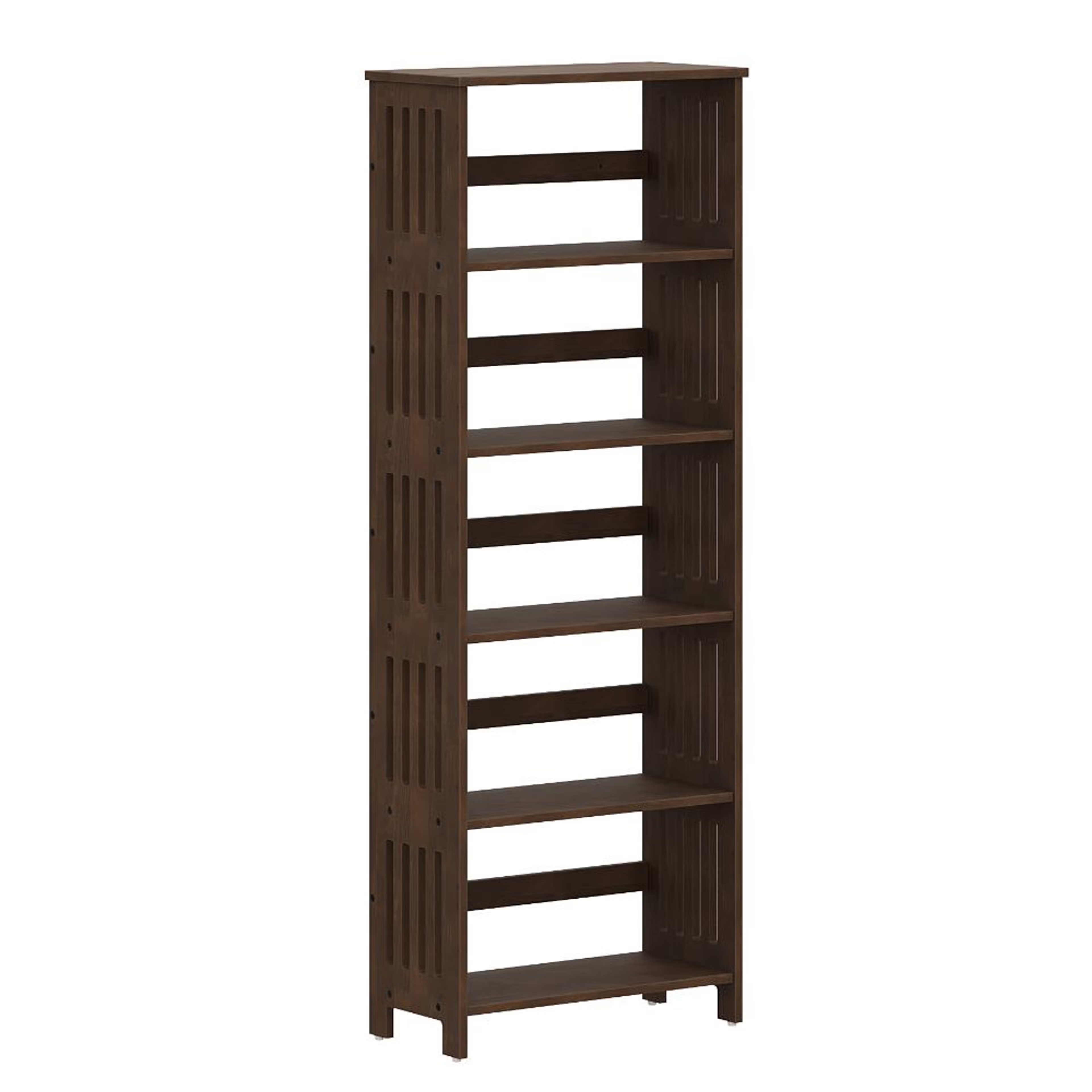 Wakefit Potter Solid wood Bookshelf Irish Walnut 6 Wakefit Potter Solid wood Bookshelf Irish Walnut