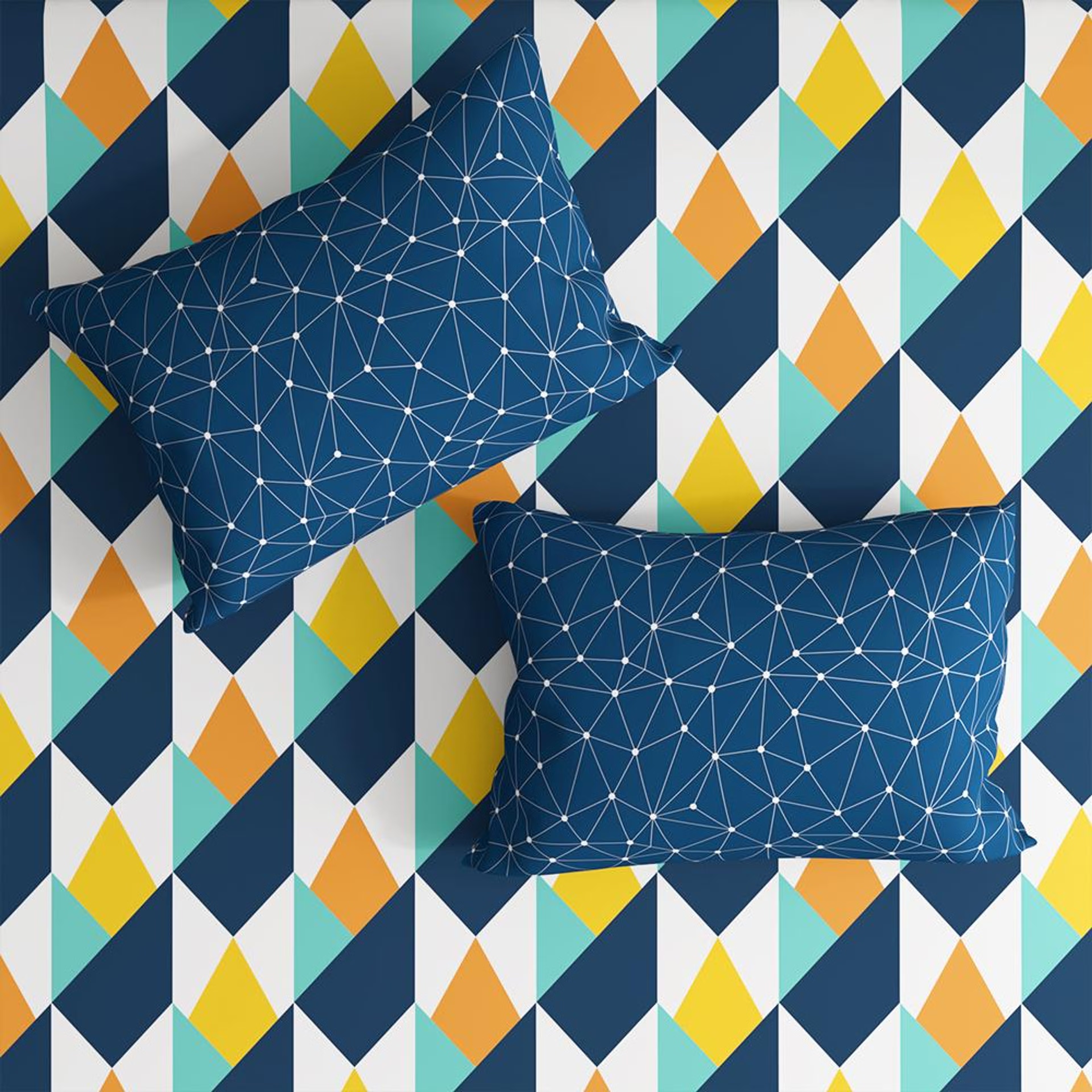 100% Cotton 200 TC Fitted Bedsheet With 2 Pillow Covers | Nicole King, 72" x 70", Nicole| 1.83m x 1.78m King - 72" x 70 4 100% Cotton 200 TC Fitted Bedsheet With 2 Pillow Covers | Nicole King, 72" x 70", Nicole| 1.83m x 1.78m King - 72" x 70\