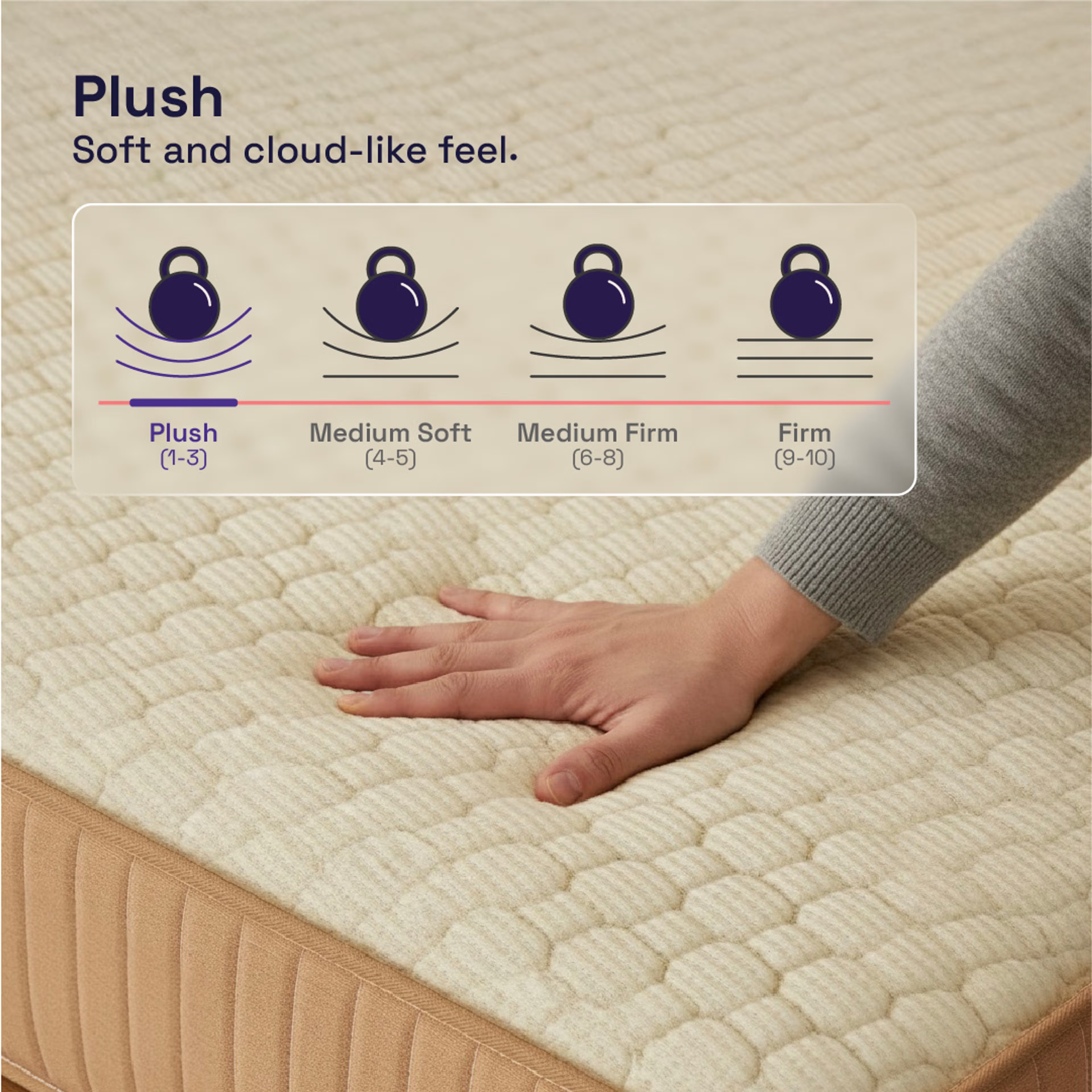 Latex Hybrid Pocket Spring Mattress Diwan - 75" x 48" x 6" - 1.91m x 1.22m x 15.2cm 5 Latex Hybrid Pocket Spring Mattress Diwan - 75" x 48" x 6" - 1.91m x 1.22m x 15.2cm