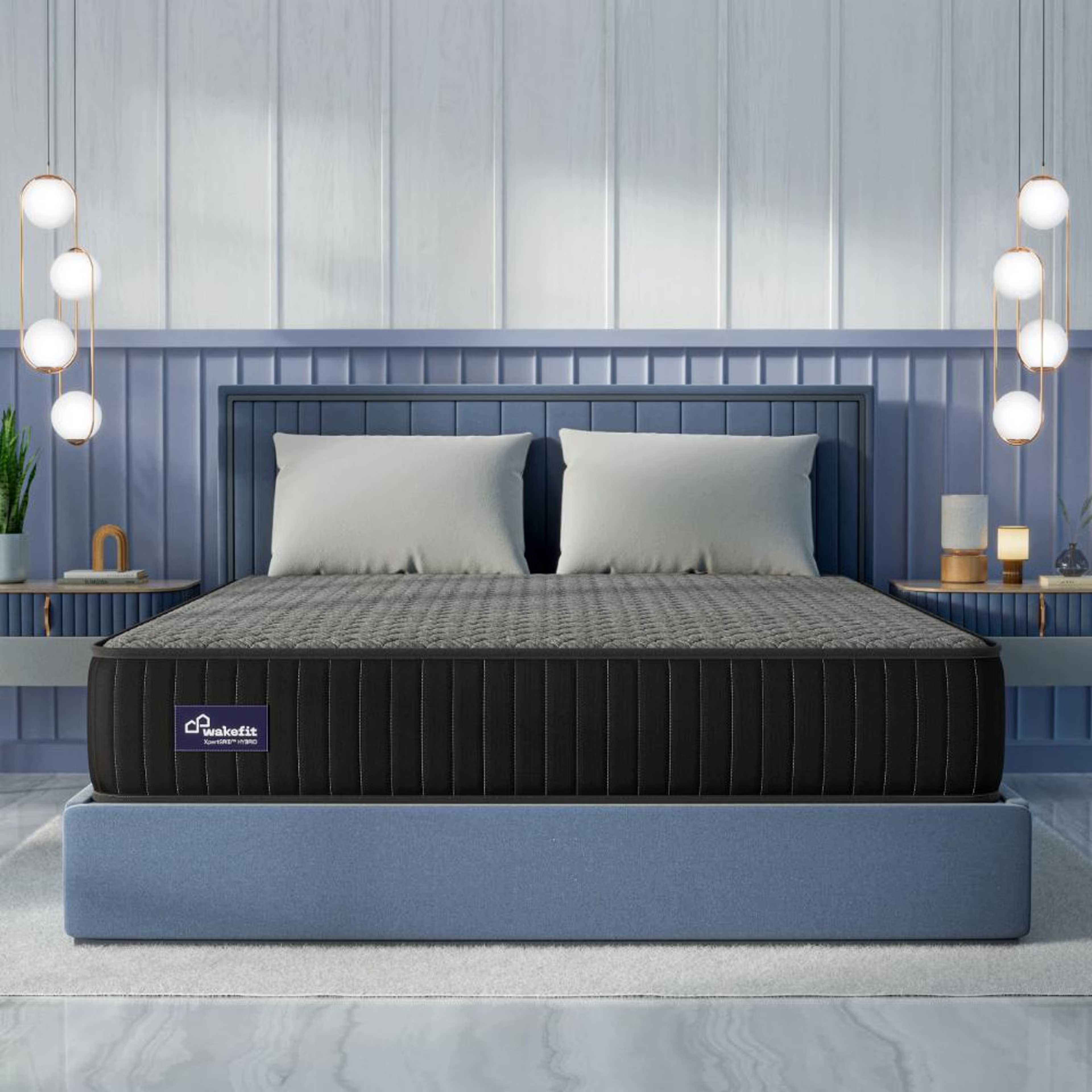 XpertGRIDâ?Hybrid Pocket Spring Mattress | Adaptive Cooling Grid | 10 Years Warranty King - 72" x 70" x 8" - 1.83m x 1.78m x 20.3cm