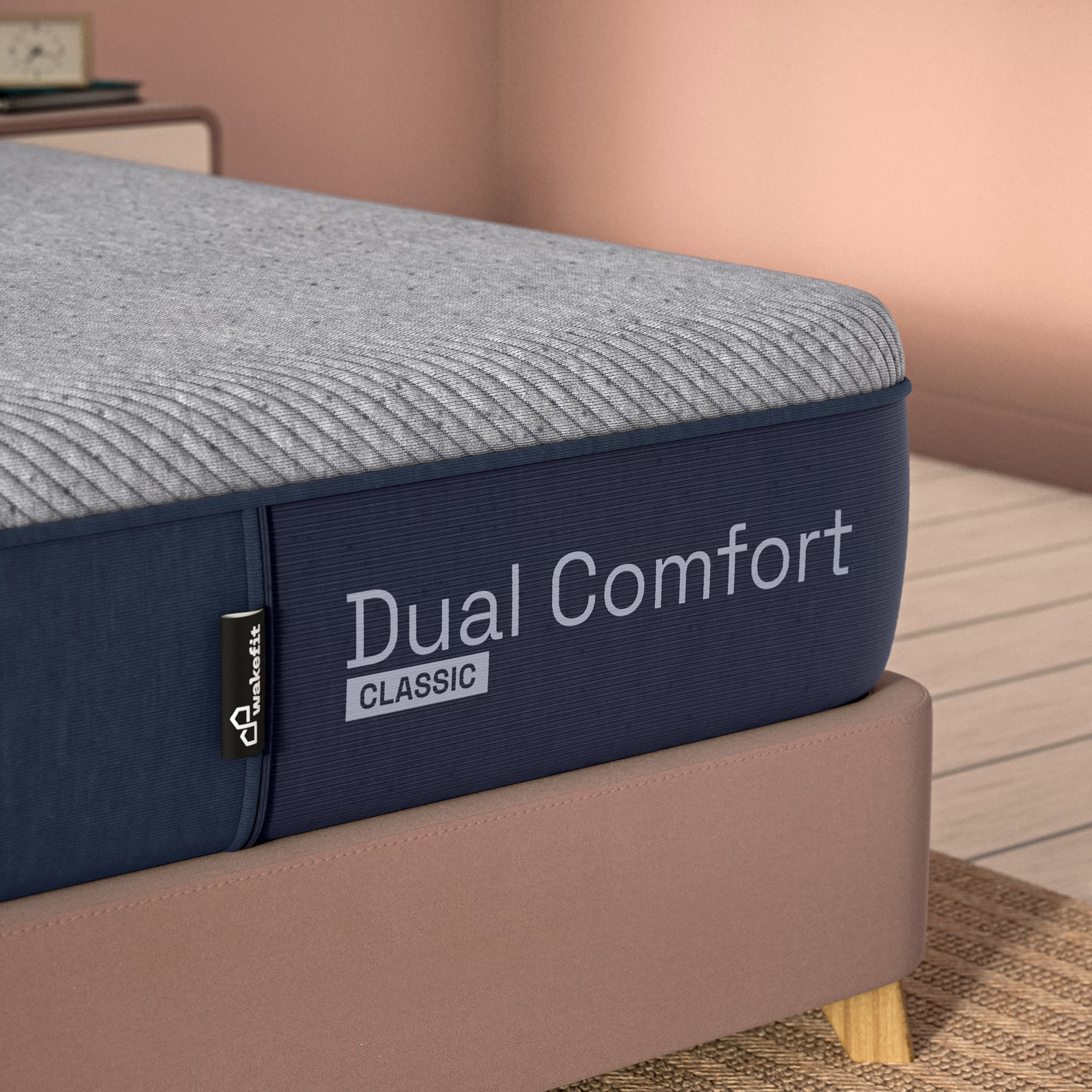 Wakefit Dual Comfort Mattress Custom - 96" x 84" x 5" - 2.44m x 2.13m x 12.7cm 5 Wakefit Dual Comfort Mattress Custom - 96" x 84" x 5" - 2.44m x 2.13m x 12.7cm