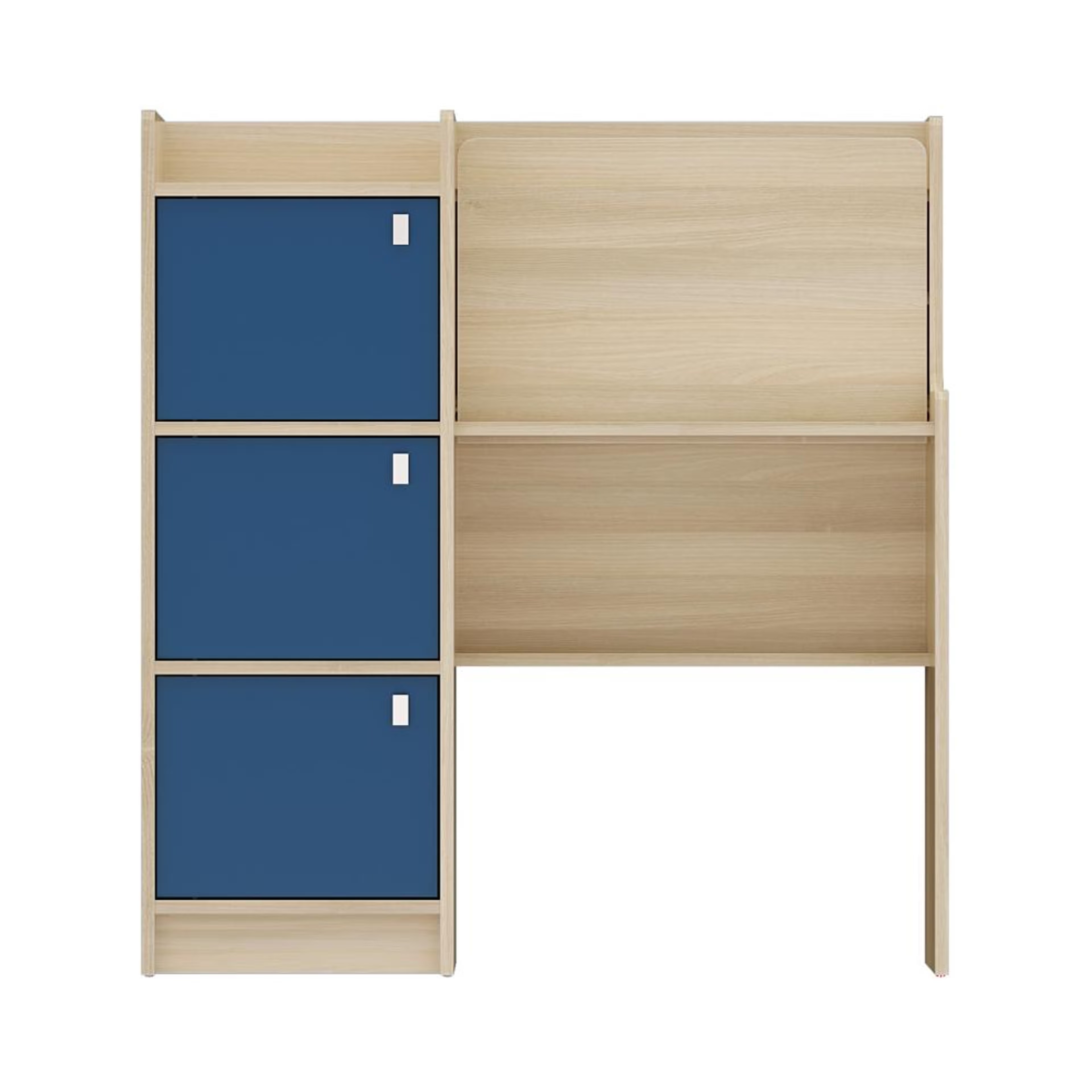 Home 29 Doo Kids Study Table | (42x16 inch) | (Moldau Acacia) | Small Kids Study Desk for Homework & Learning