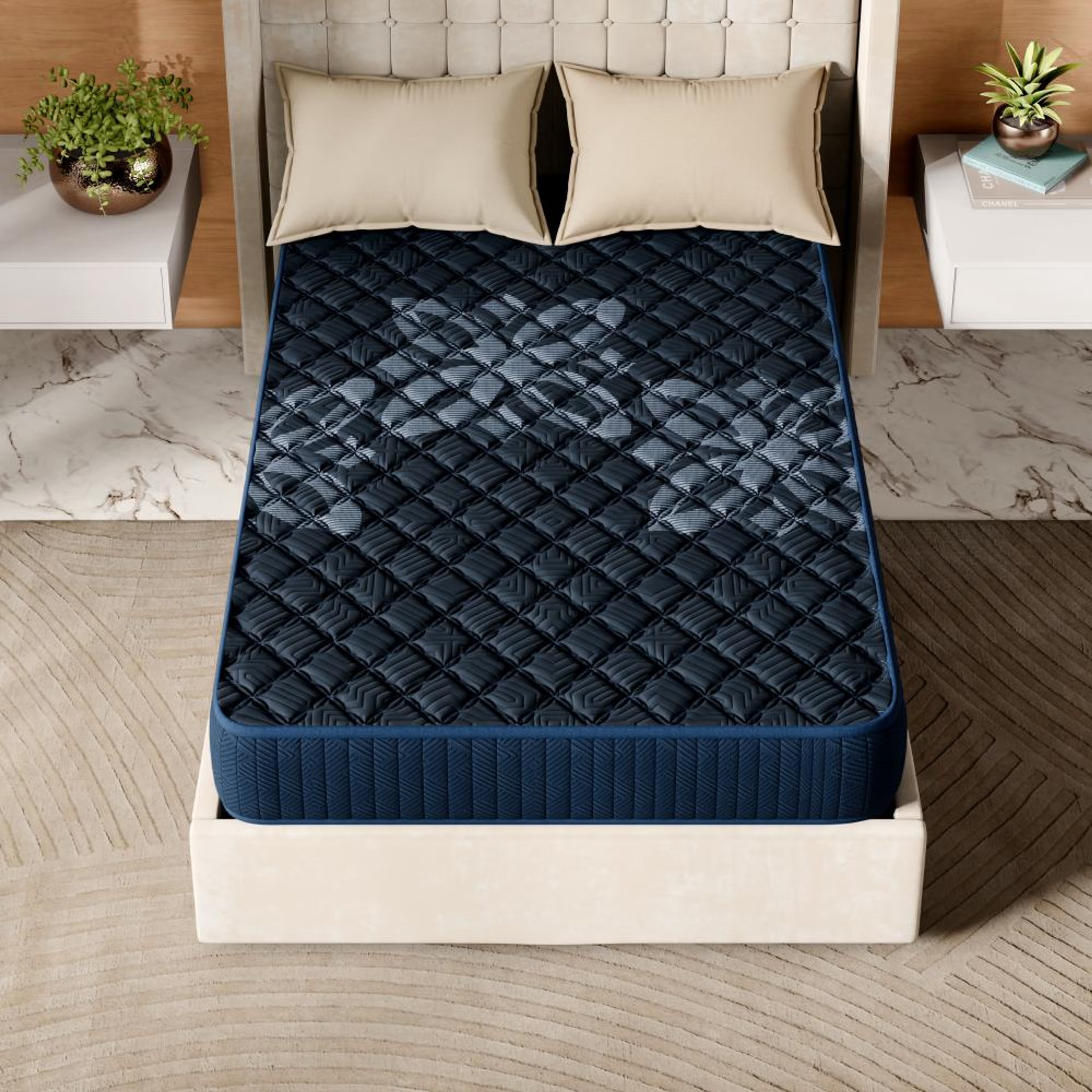 Wakefit Ortho Plus ActiveCool Mattress King - 84" x 72" x 8" - 2.13m x 1.83m x 20.3cm