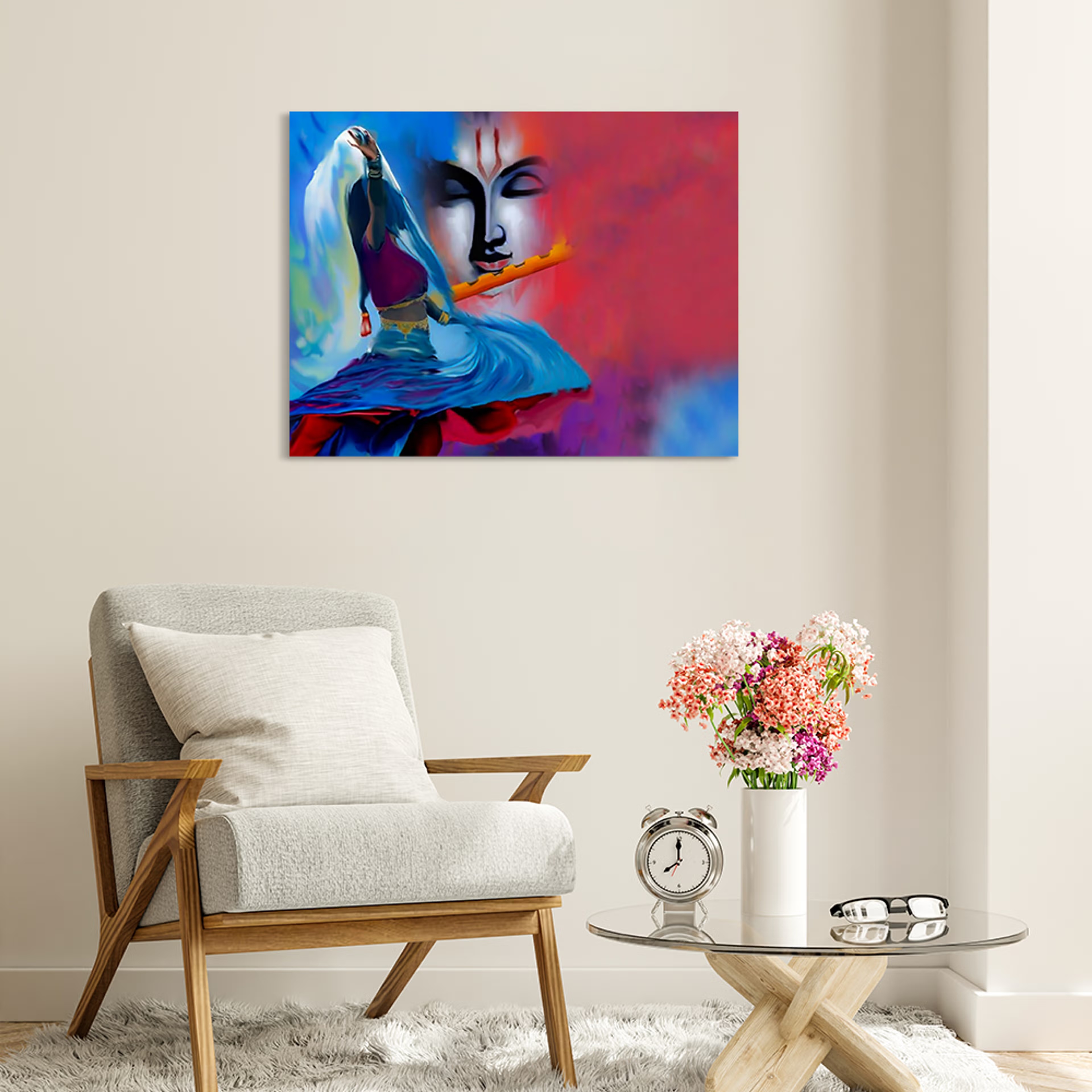 Canvas Wall Painting | 24x18 Inch | Set of 1 | For Living Room, Bedroom & Office Decor | Gifting Option | Cosmic Drift 24 inch, Set of 1