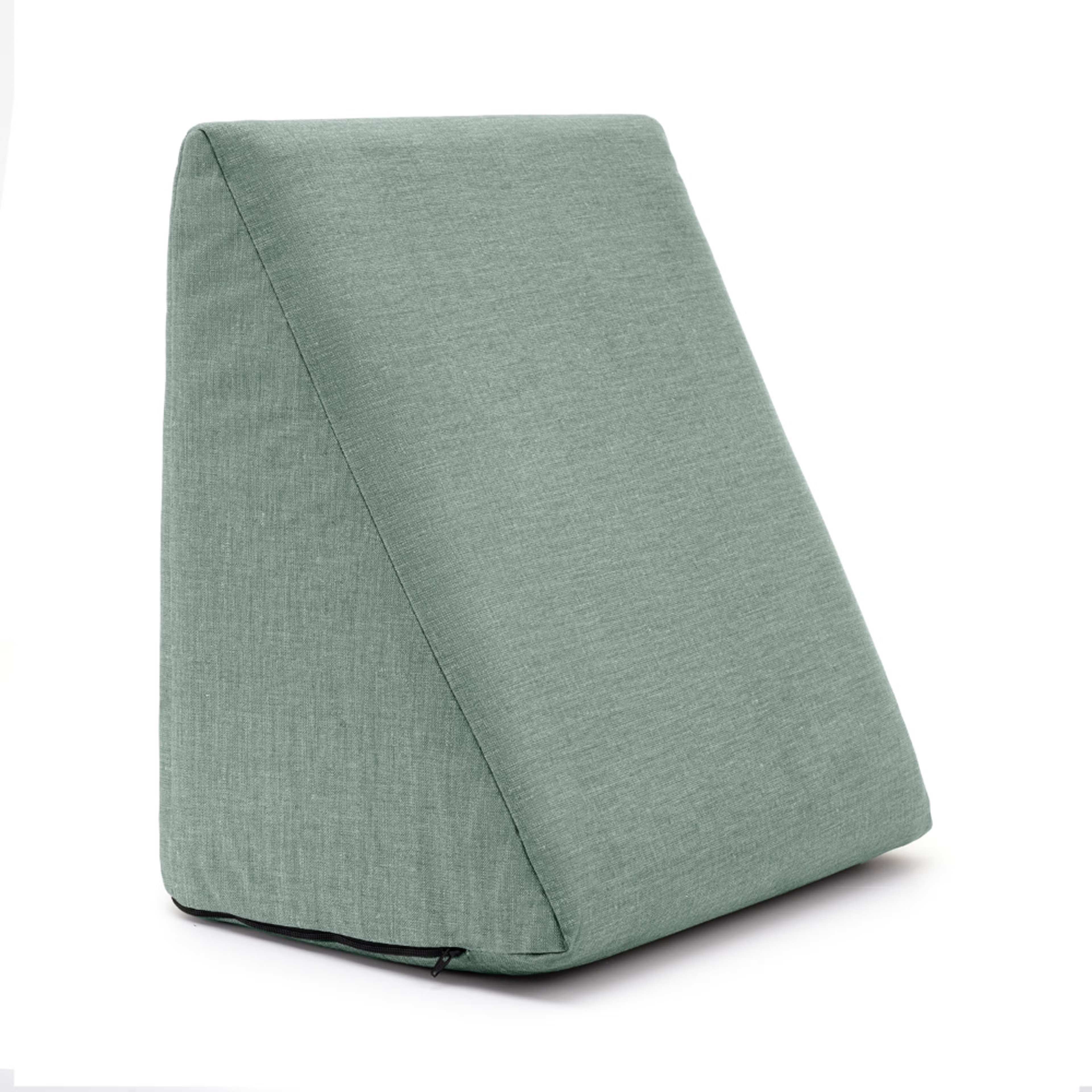 Home 25 Memory Foam Wedge Pillow | Helps Reduce Acid Reflux, Snoring & Back Discomfort | Soft Washable Cover | Multi-Use Support | Olive green Wedge Pillow, Olive Green