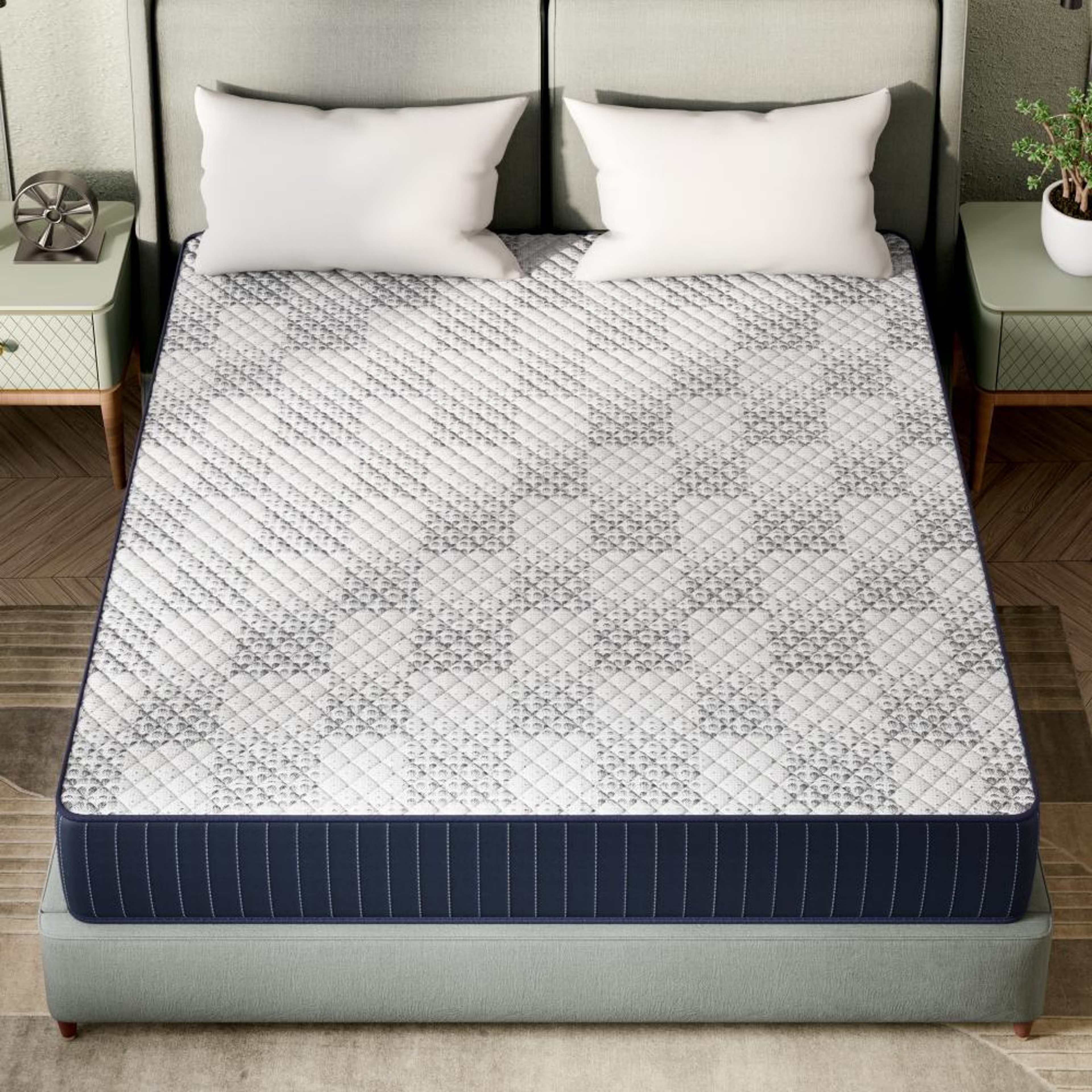 Wakefit Spinecore Firm Plus Activecool Mattress Custom - 48" x 48" x 5" - 1.22m x 1.22m x 12.7cm
