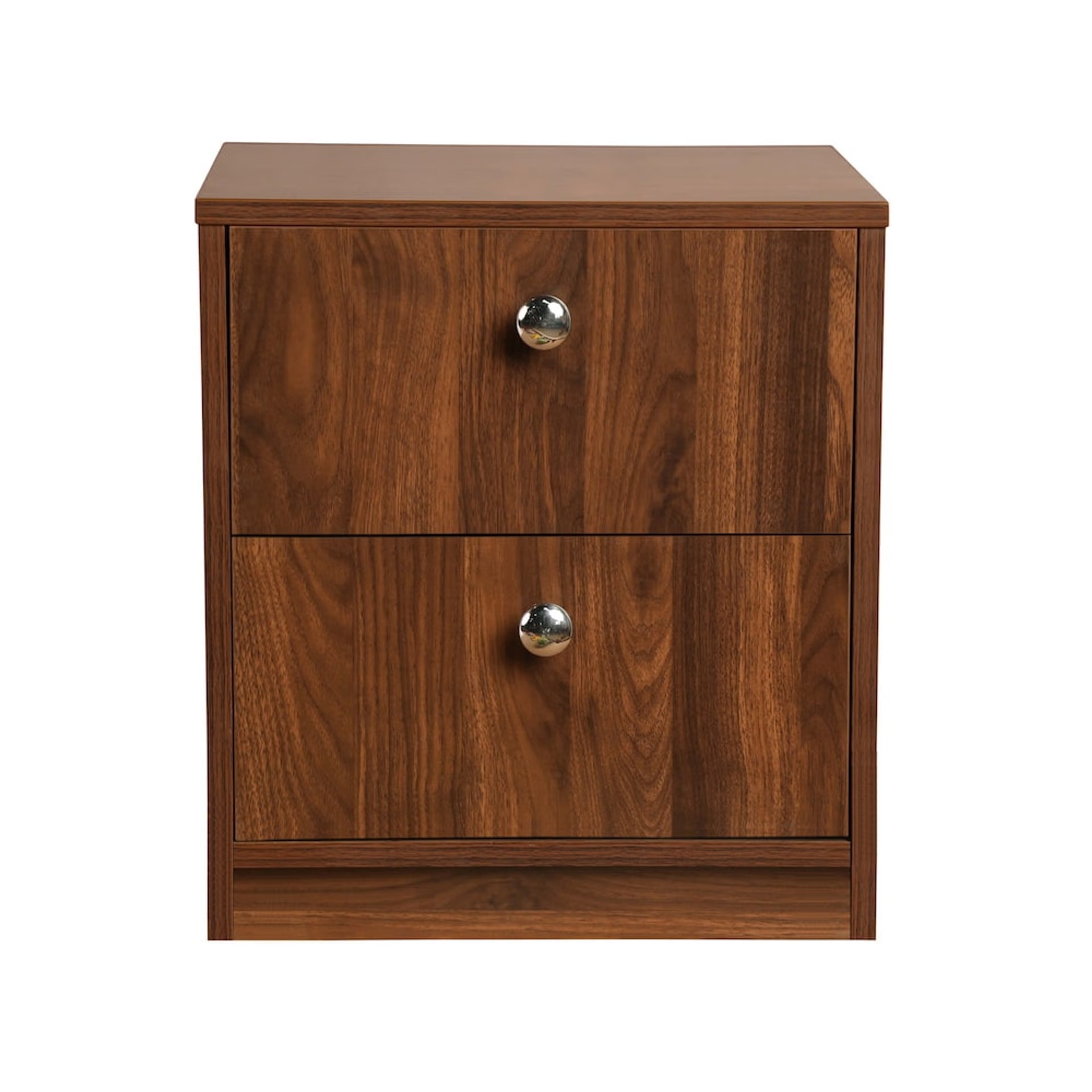 Wakefit Elara Double Drawer Bedside Table Double