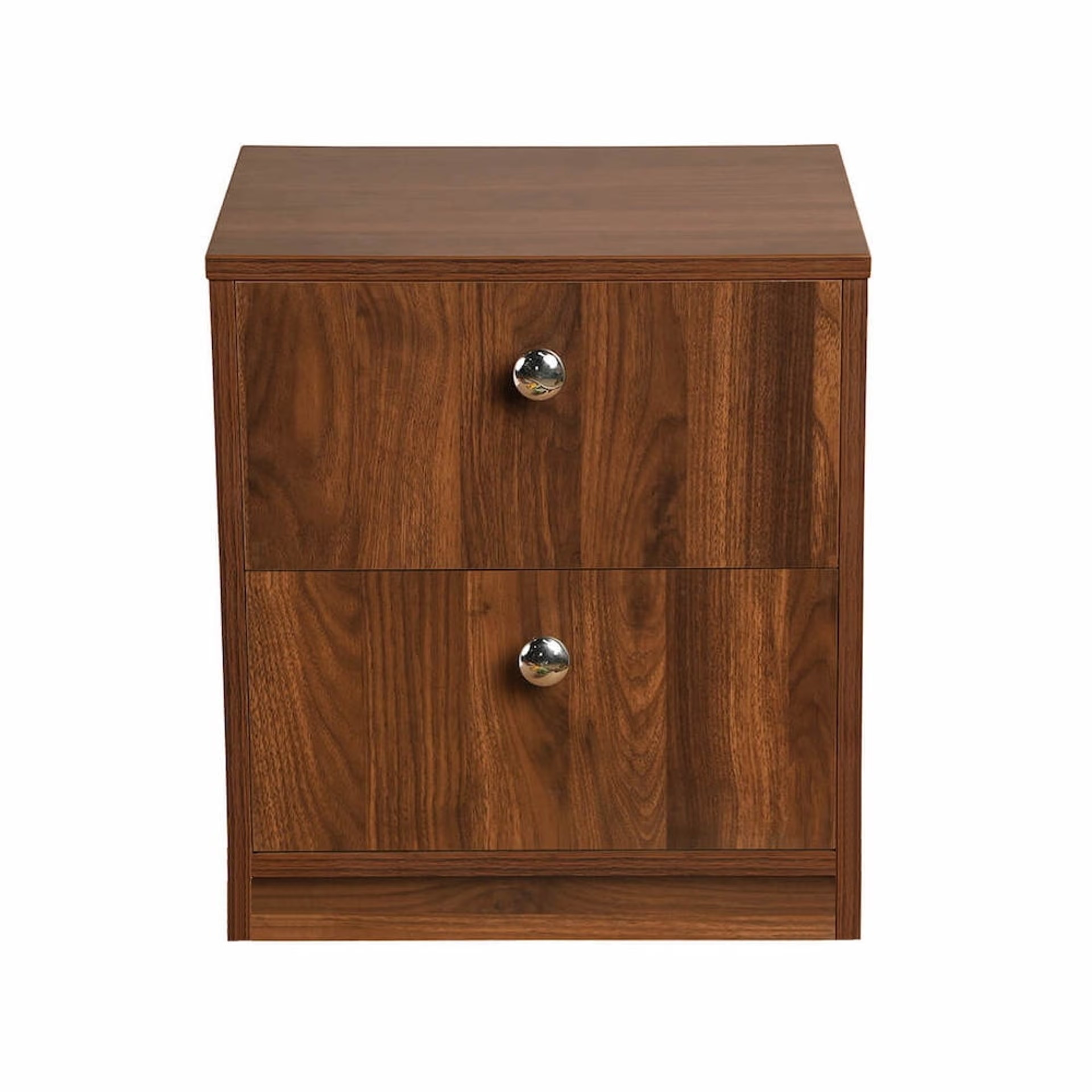 Wakefit Elara Double Drawer Bedside Table Double