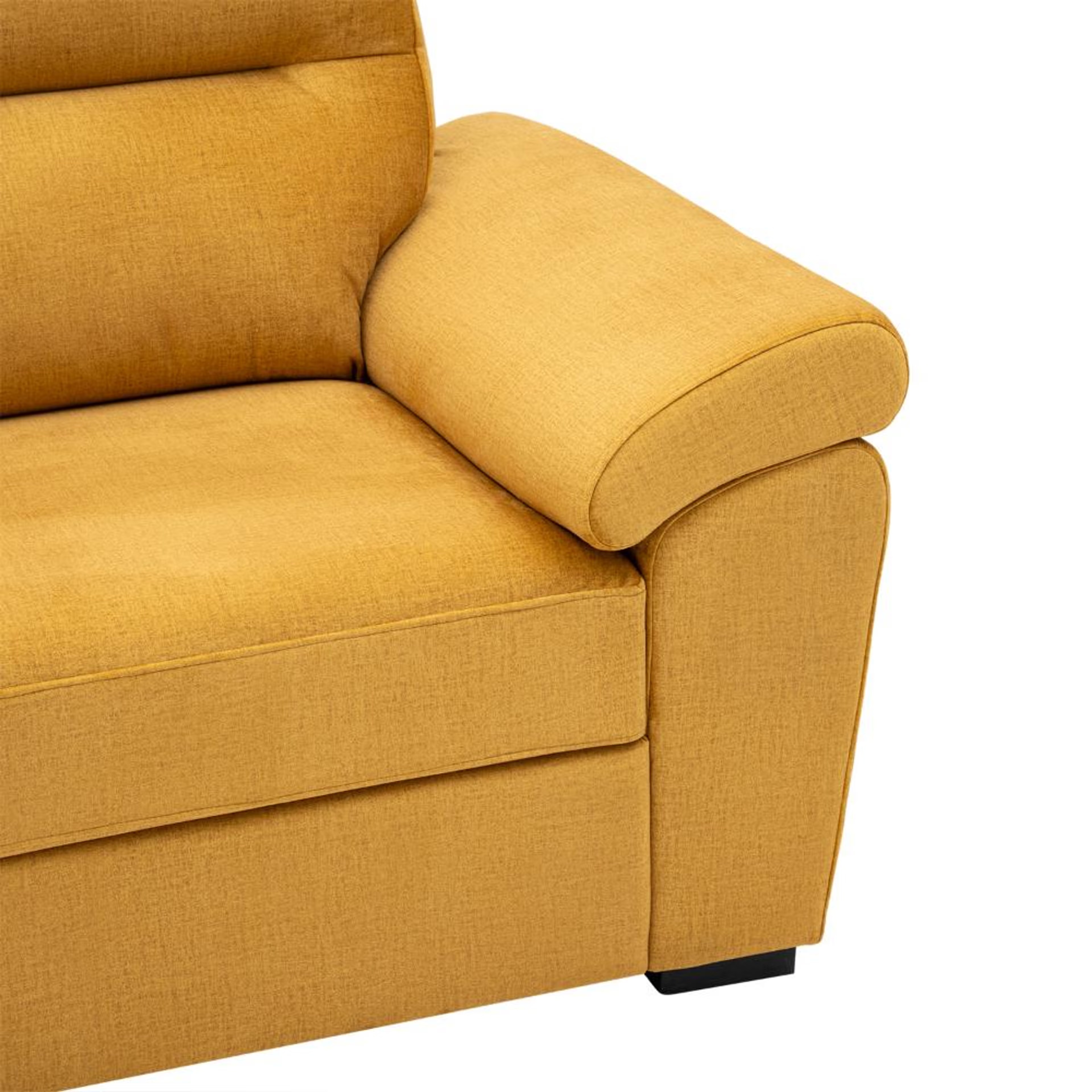 Home 46 Wakefit Lounger Plus Sofa -Single Seater Regular, Single Seater, Yellow