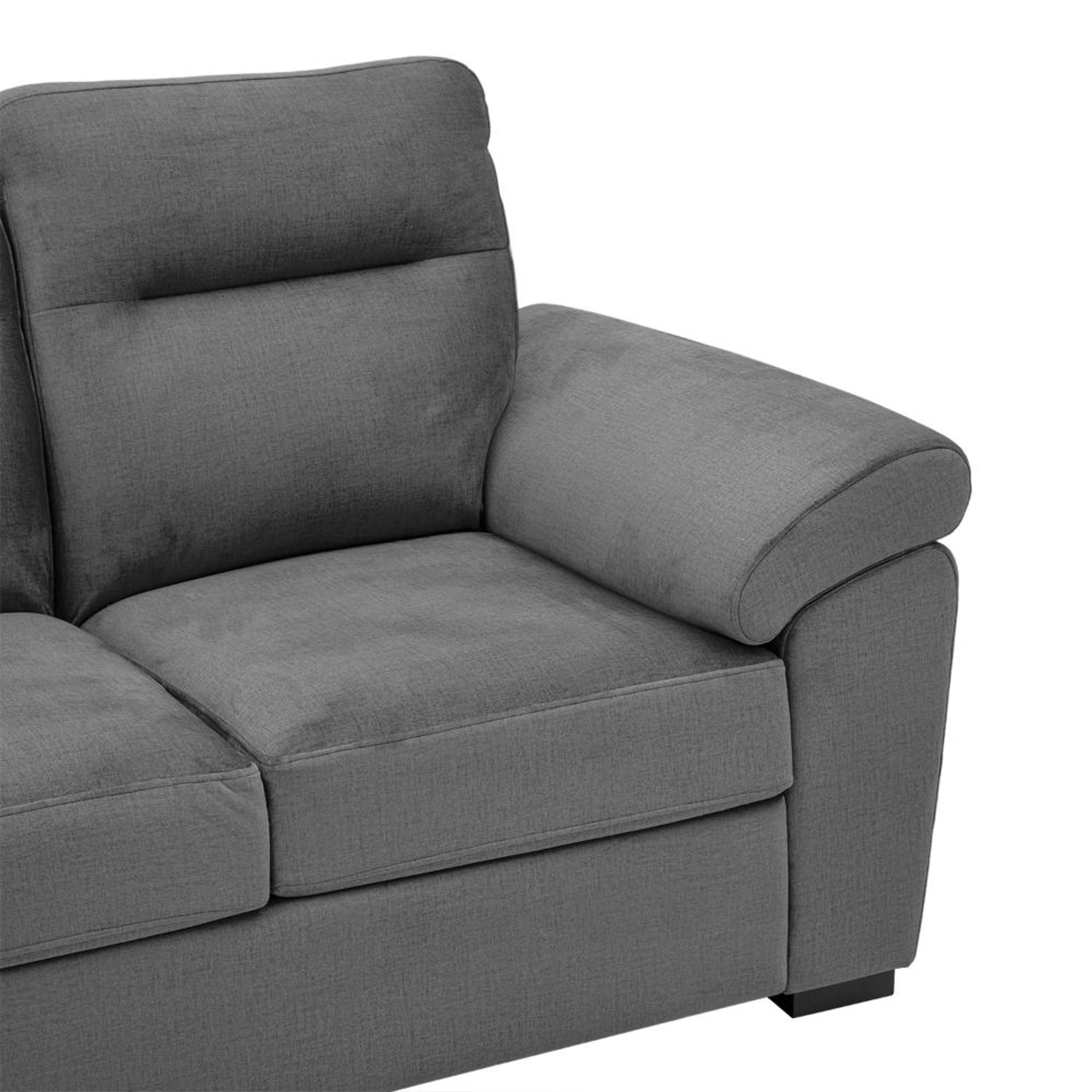 Wakefit Lounger Plus Sofa -Two Seater Regular, Two Seater, Charcoal Grey 3 Wakefit Lounger Plus Sofa -Two Seater Regular, Two Seater, Charcoal Grey