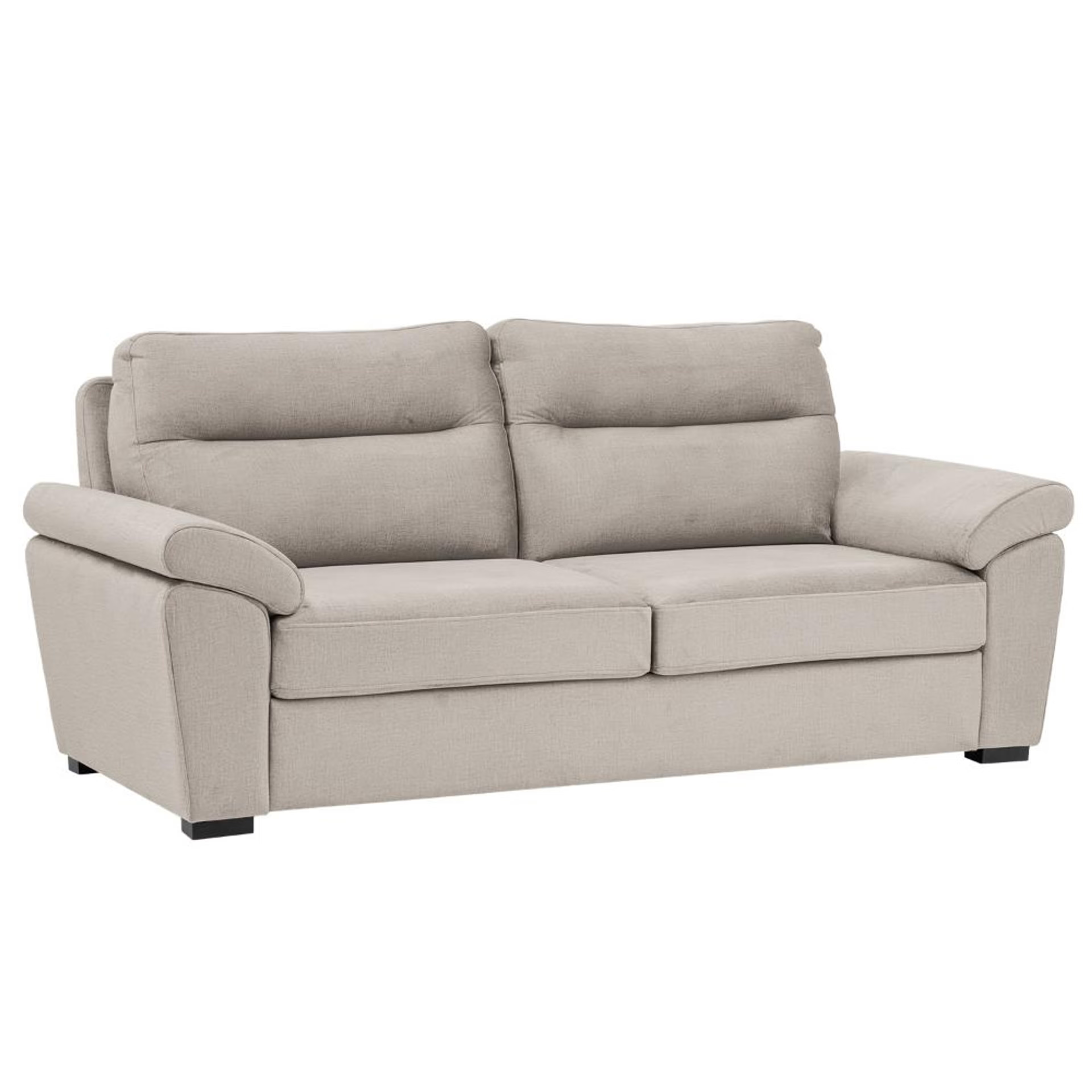 Home 47 Wakefit Lounger Plus Sofa -Three Seater Regular, Three Seater, White