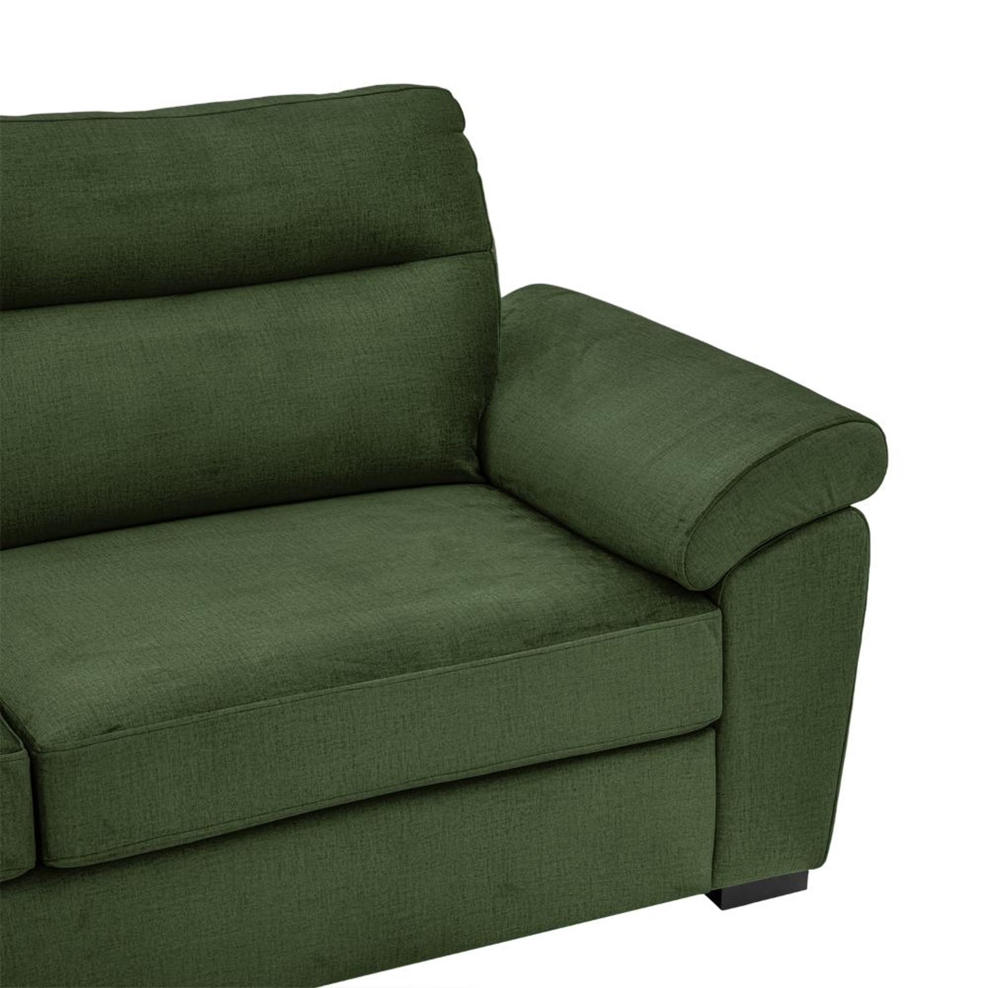 Wakefit Lounger Plus Sofa -Three Seater Regular, Three Seater, Green 4 Wakefit Lounger Plus Sofa -Three Seater Regular, Three Seater, Green