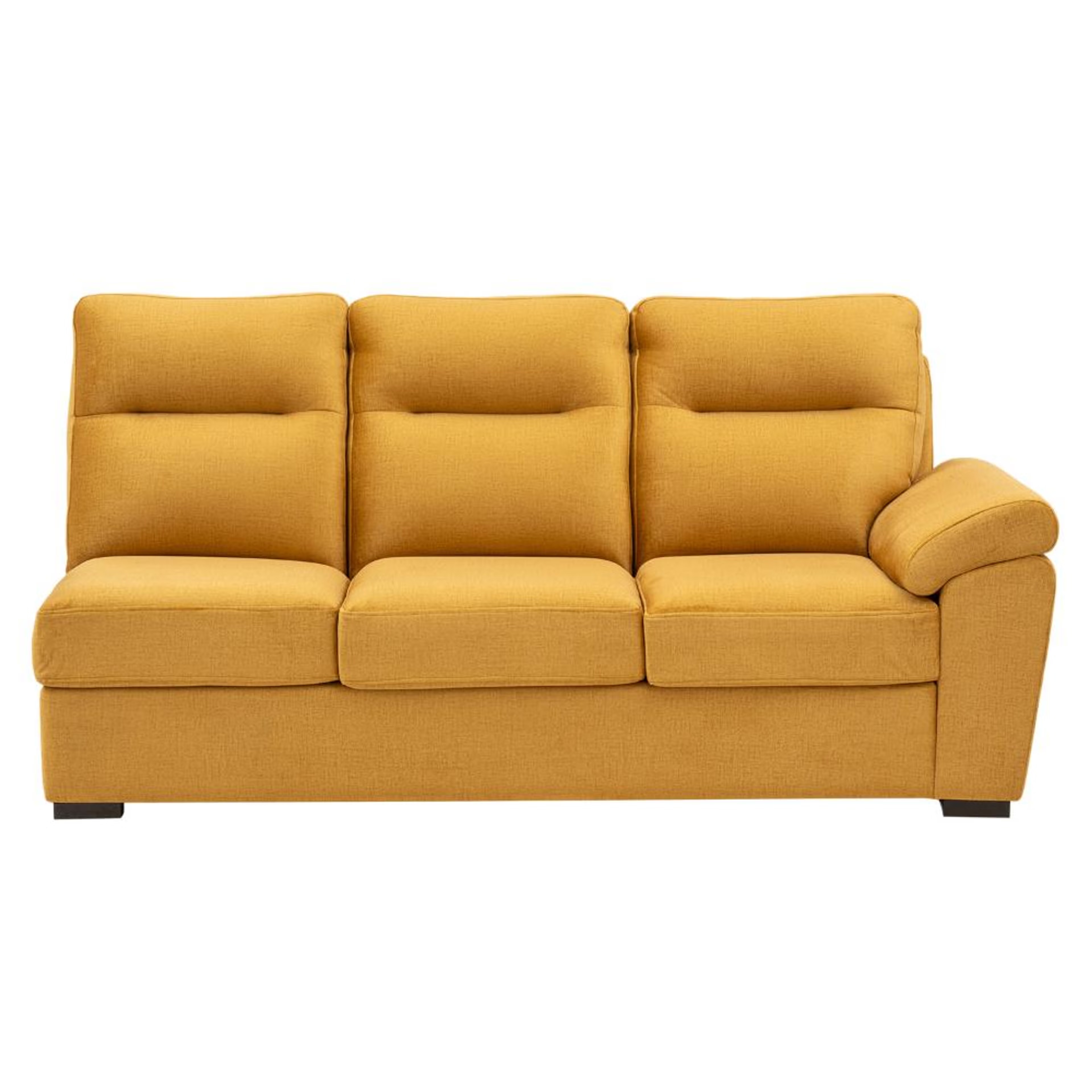 Home 32 Wakefit Lounger Plus Sofa - (3 Seater +Left Aligned Chaise) Sectional, Set (3 Seater + Left Aligned Chaise), Yellow