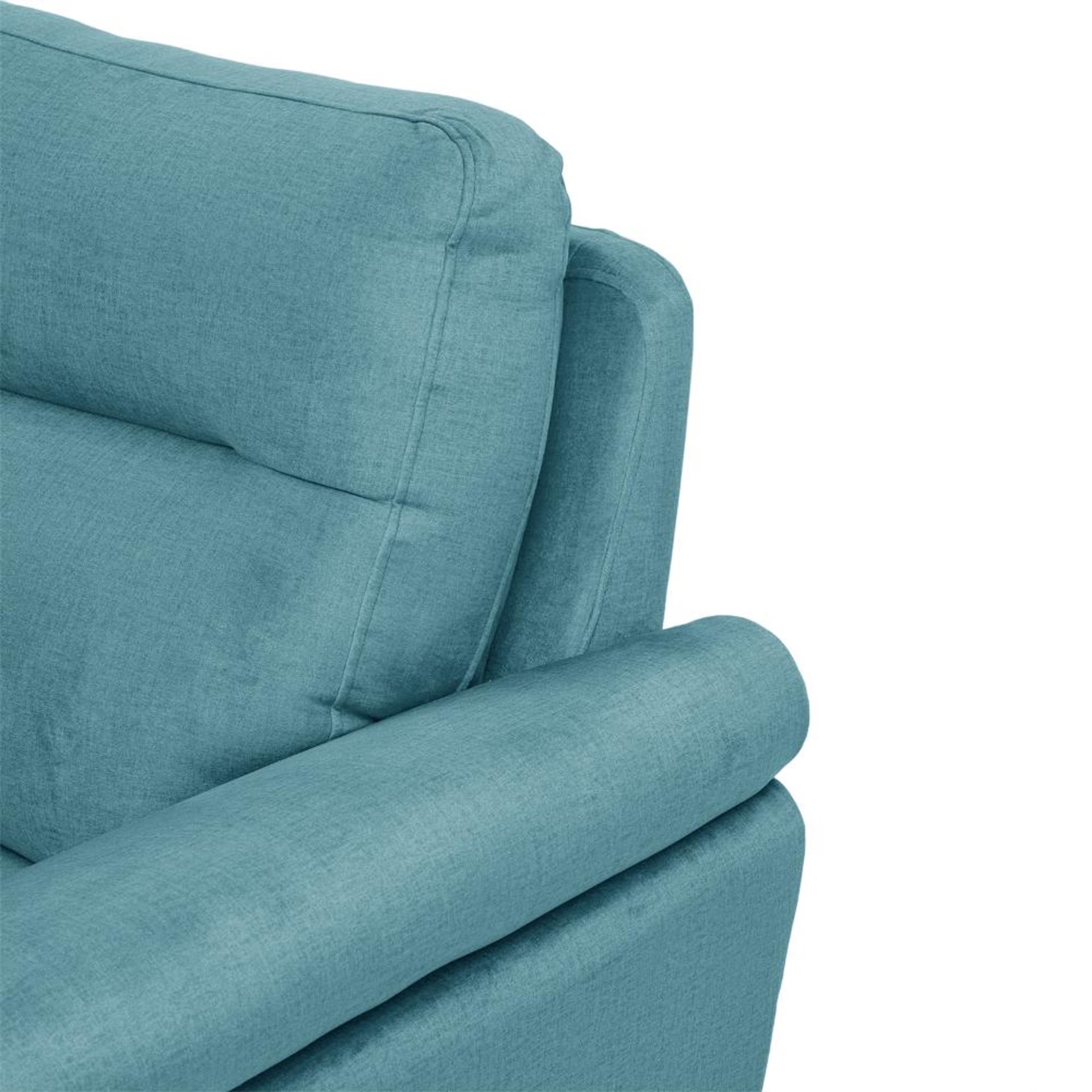 Wakefit Lounger Plus Sofa - (3 Seater +Left Aligned Chaise) Sectional, Set (3 Seater + Left Aligned Chaise), Aqua Blue 5 Wakefit Lounger Plus Sofa - (3 Seater +Left Aligned Chaise) Sectional, Set (3 Seater + Left Aligned Chaise), Aqua Blue