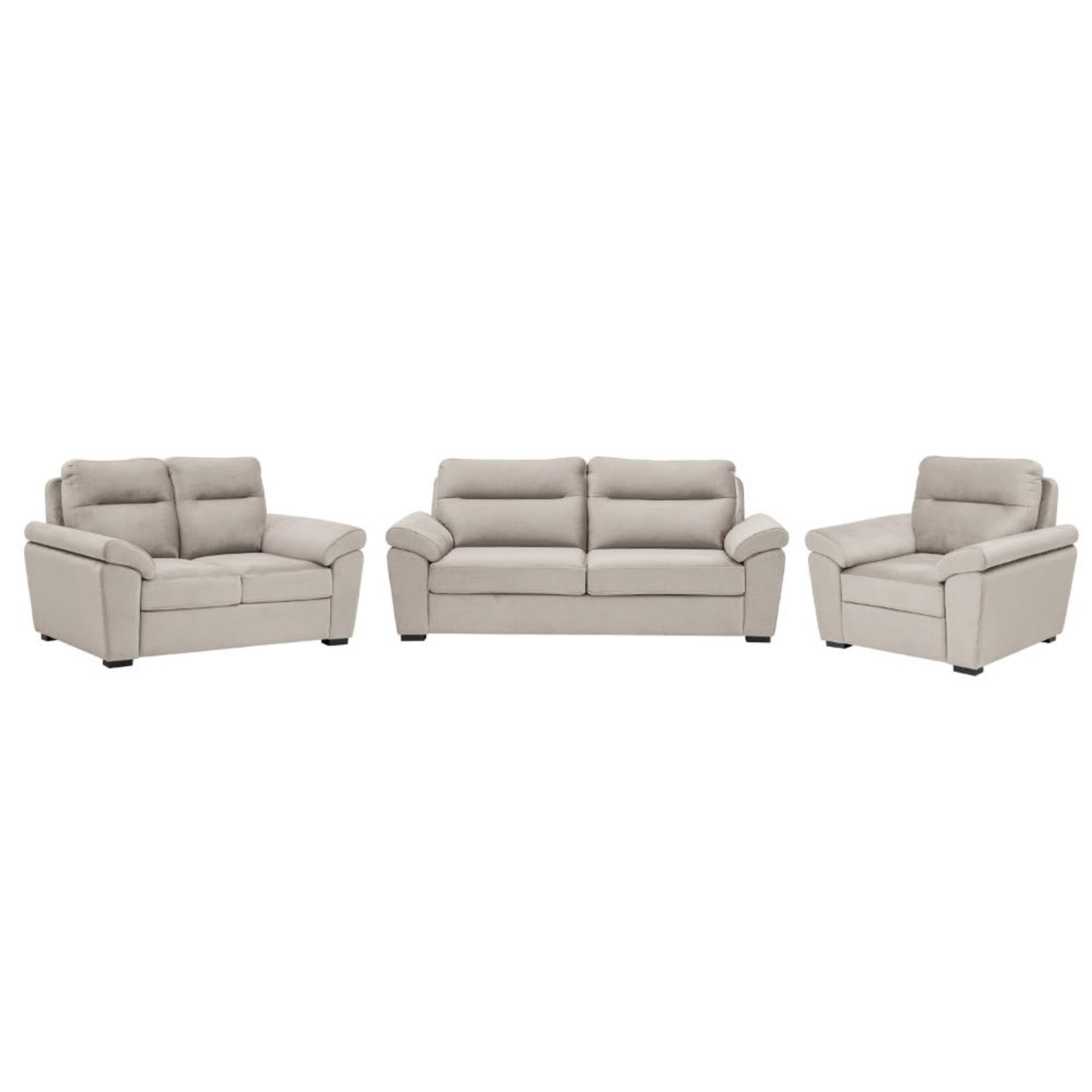 Home 37 Wakefit Lounger Plus Sofa set (3+2+1) Seater Regular, Set (3+2+1), White