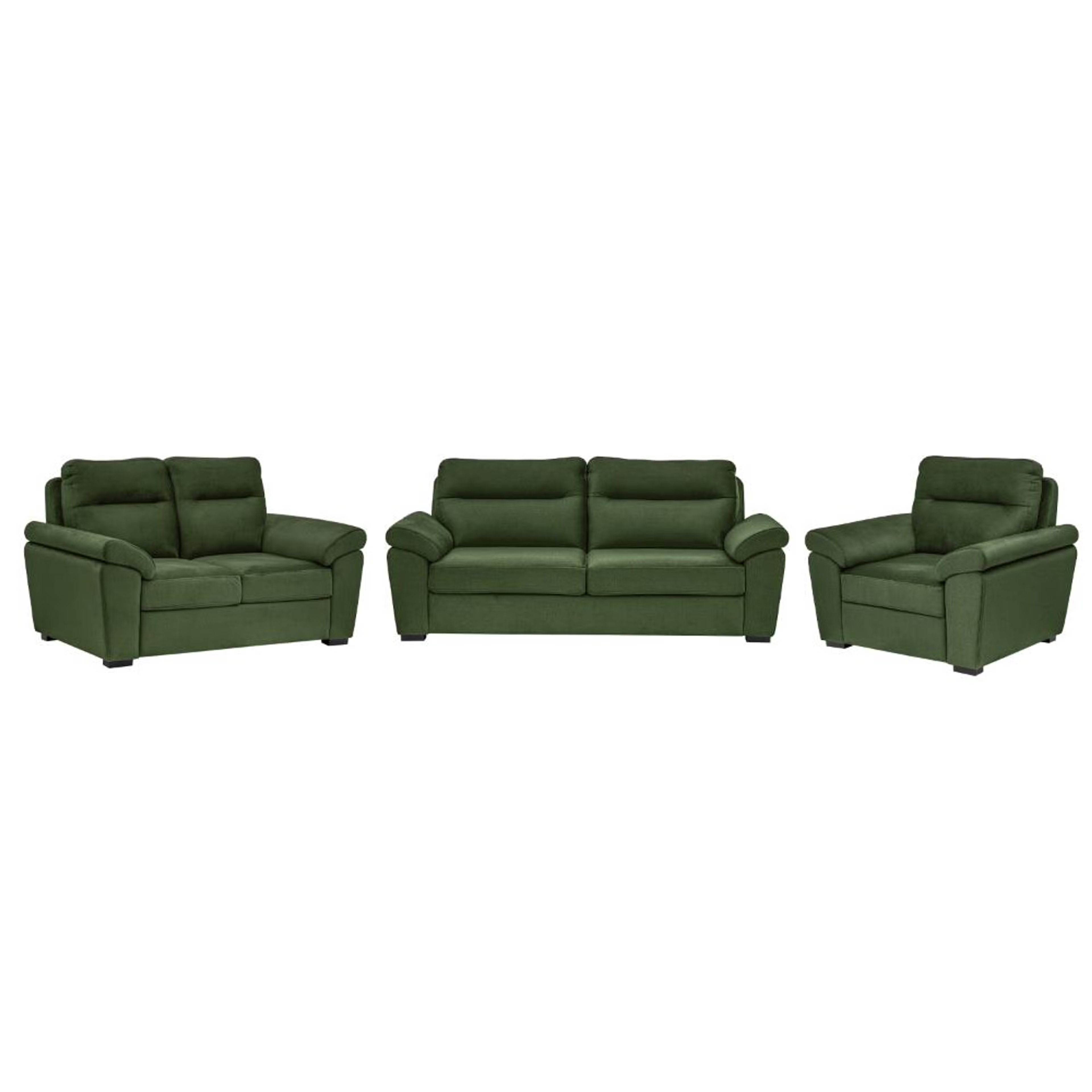 Home 39 Wakefit Lounger Plus Sofa set (3+2+1) Seater Regular, Set (3+2+1), Green
