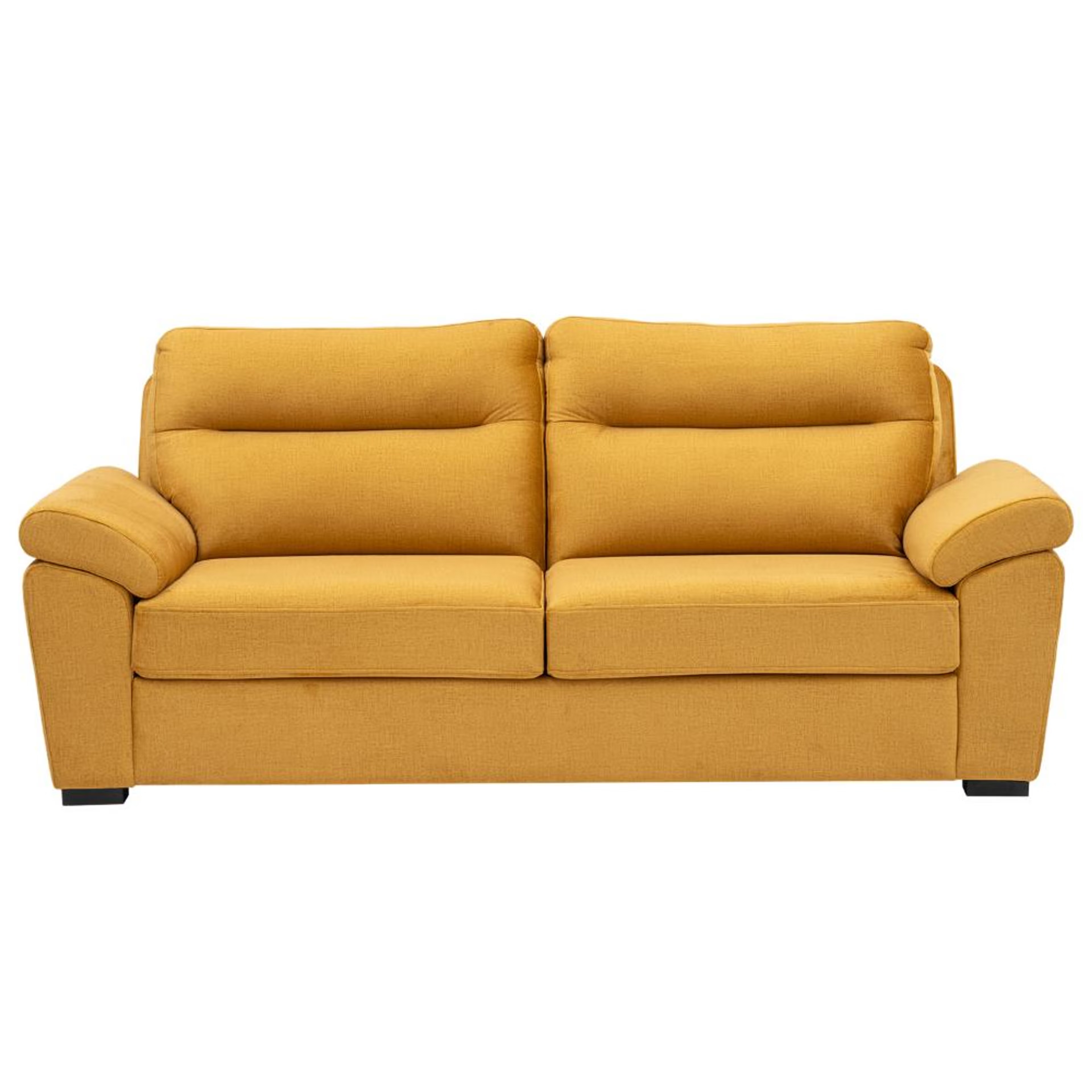 Wakefit Lounger Plus Sofa set (3+1+1) Seater Regular, Set (3+1+1), Yellow