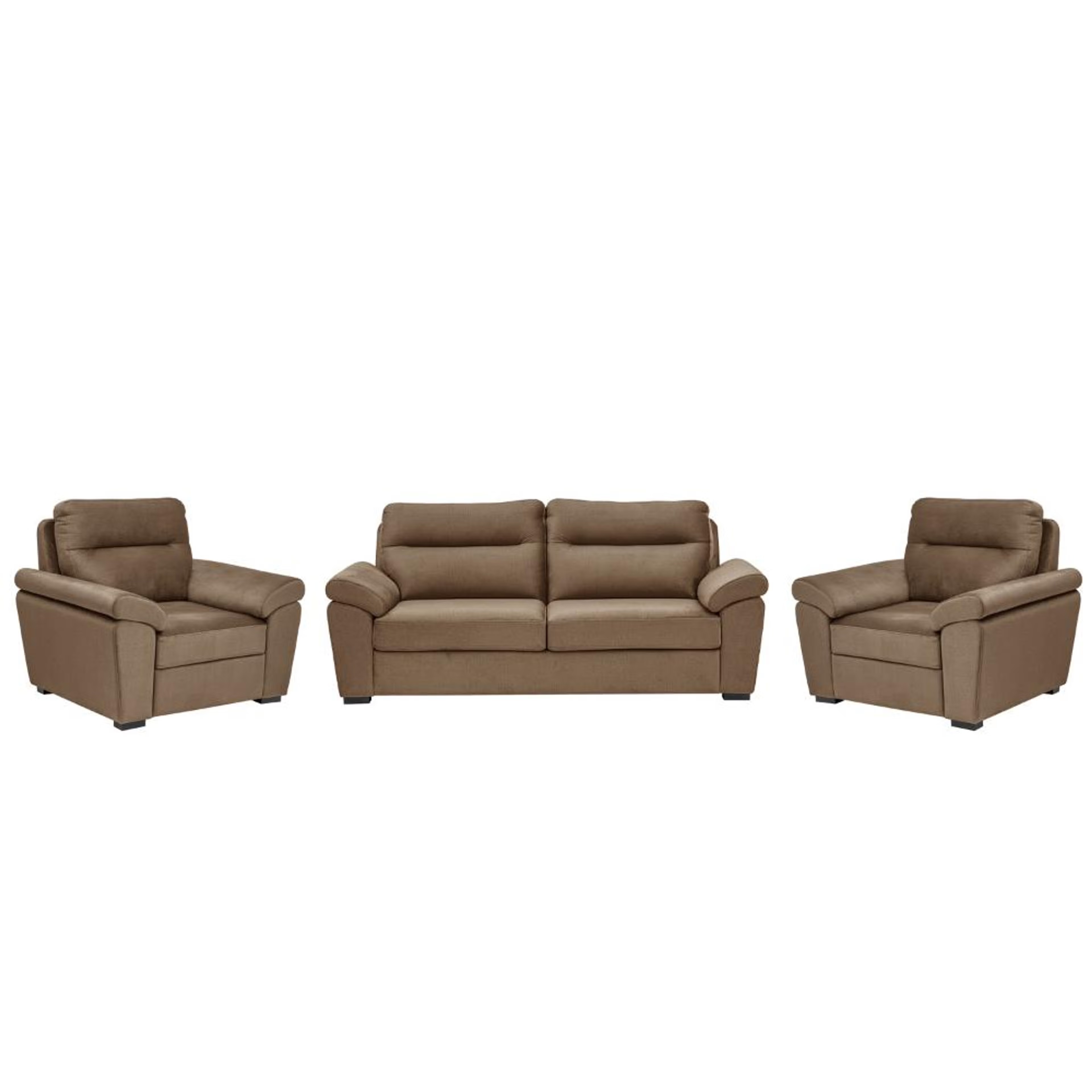 Home 44 Wakefit Lounger Plus Sofa set (3+1+1) Seater Regular, Set (3+1+1), Mocha Brown