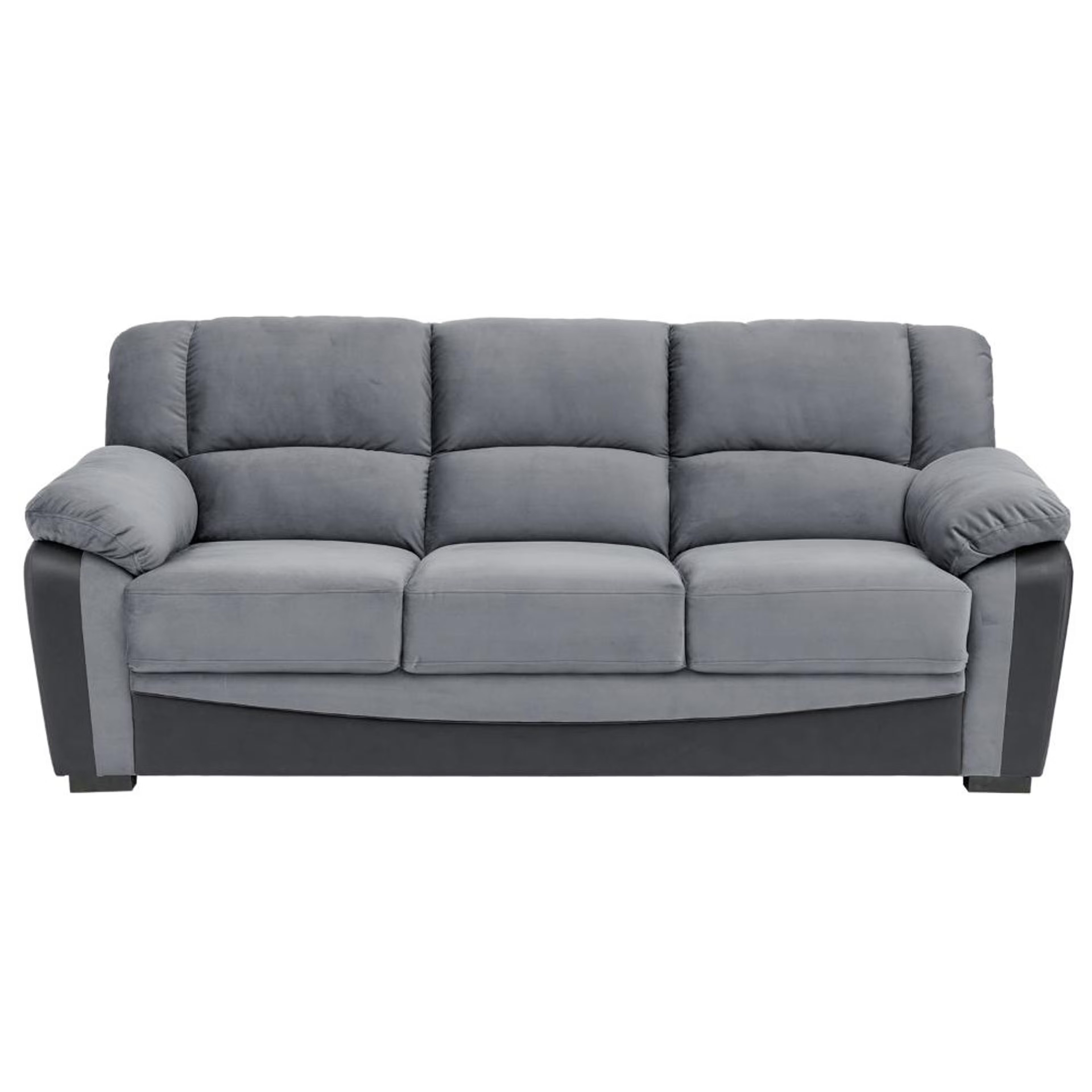 Home 45 Wakefit Lumara Sofa Set - (3+1+1) Seater Regular, 3 Seater + 1 Seater + 1 Seater, Space Grey and Marble Grey