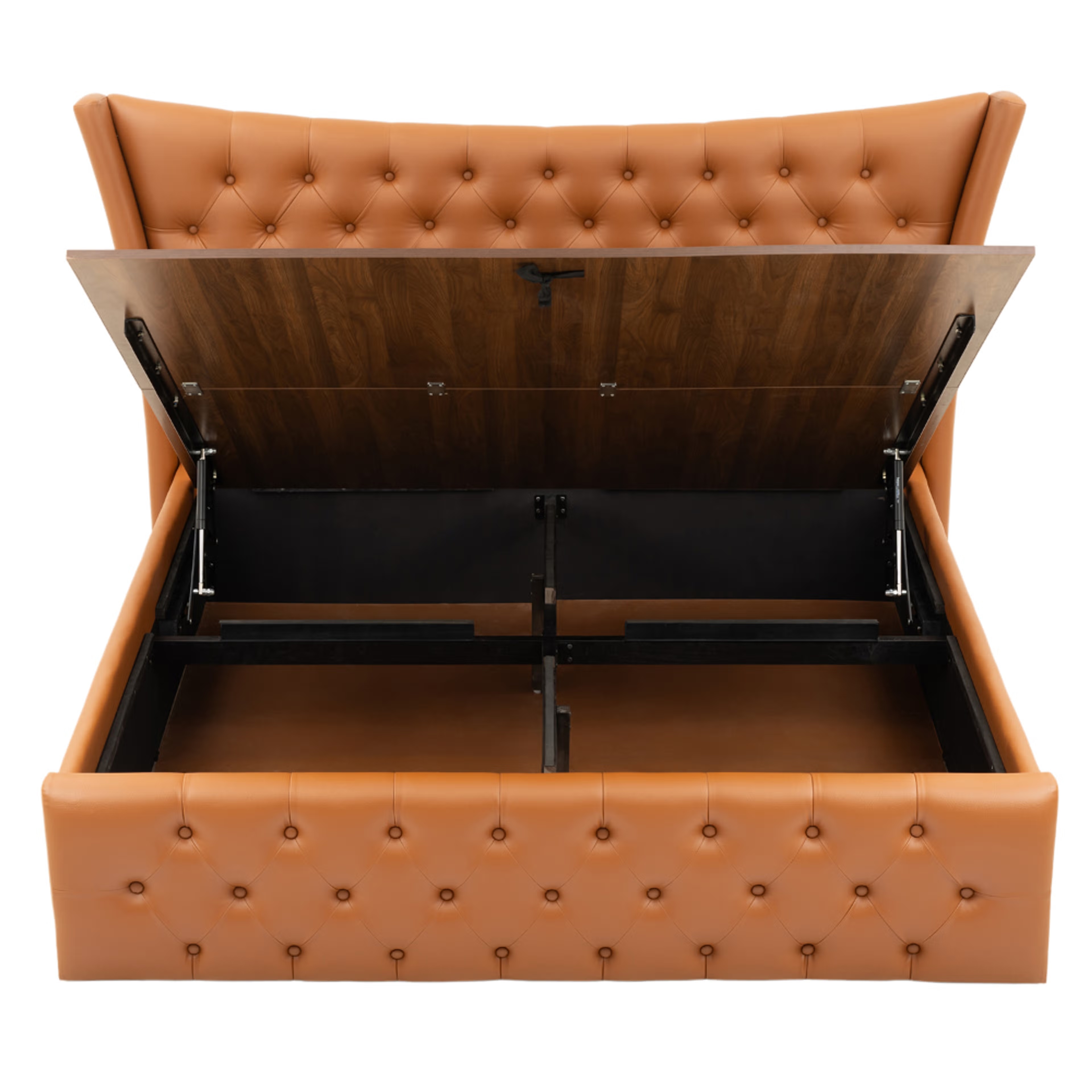 Wakefit Lovejoy Hydraulic King Size Upholstered Bed King - 78" x 72\