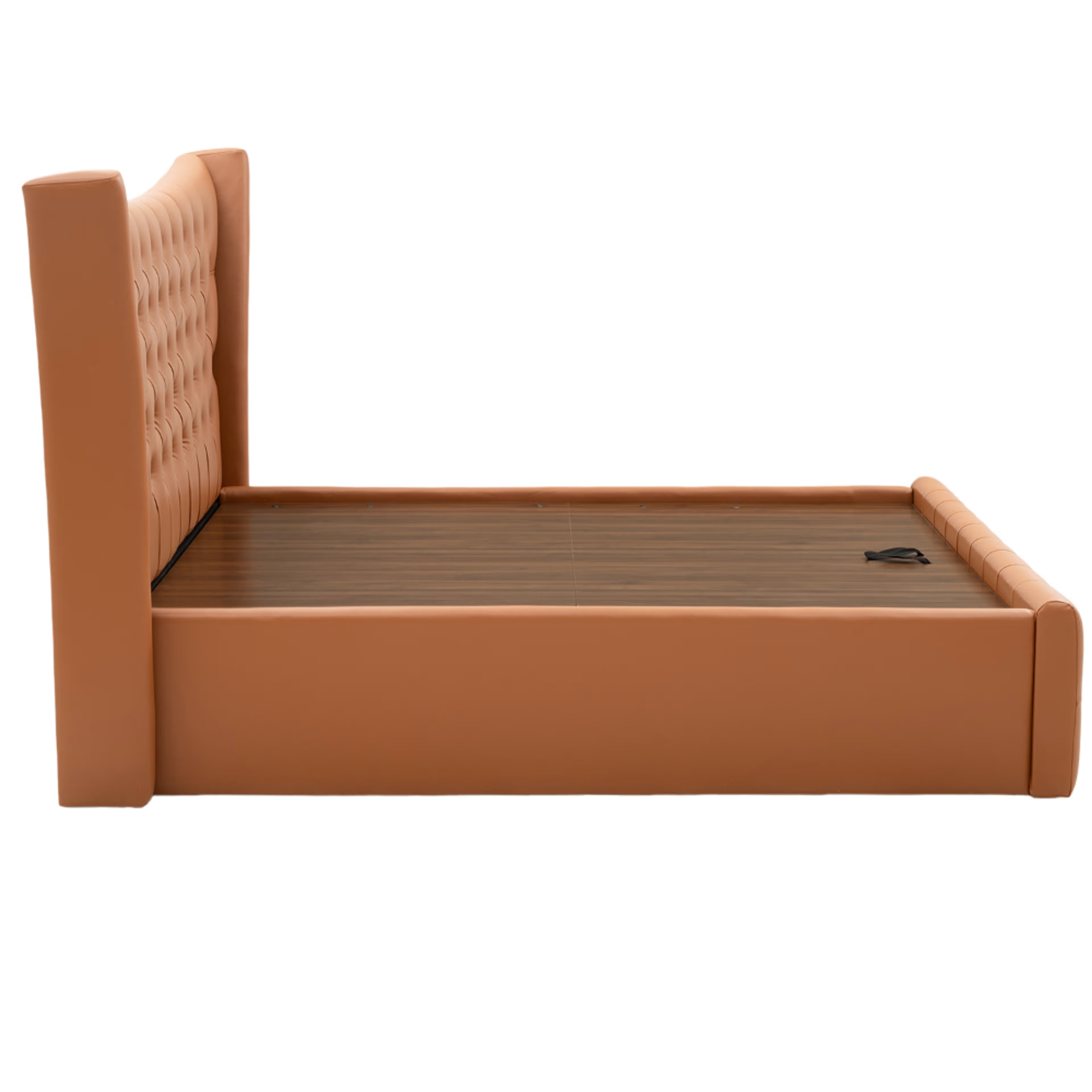 Wakefit Lovejoy Hydraulic King Size Upholstered Bed King - 78" x 72 5 Wakefit Lovejoy Hydraulic King Size Upholstered Bed King - 78" x 72\
