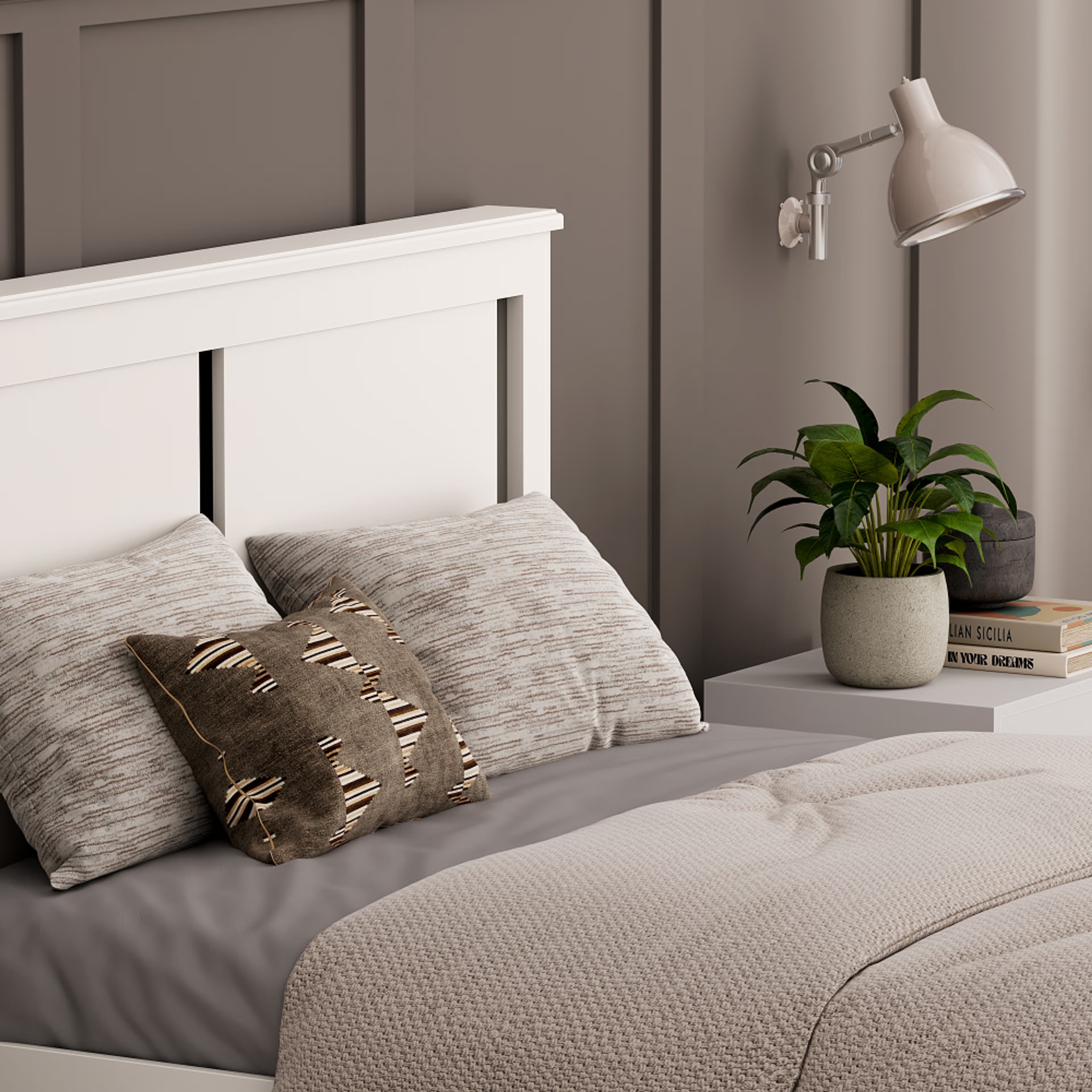 Home 47 Wakefit Comet Non-Storage Bed - Queen Size Queen - 78" x 60\
