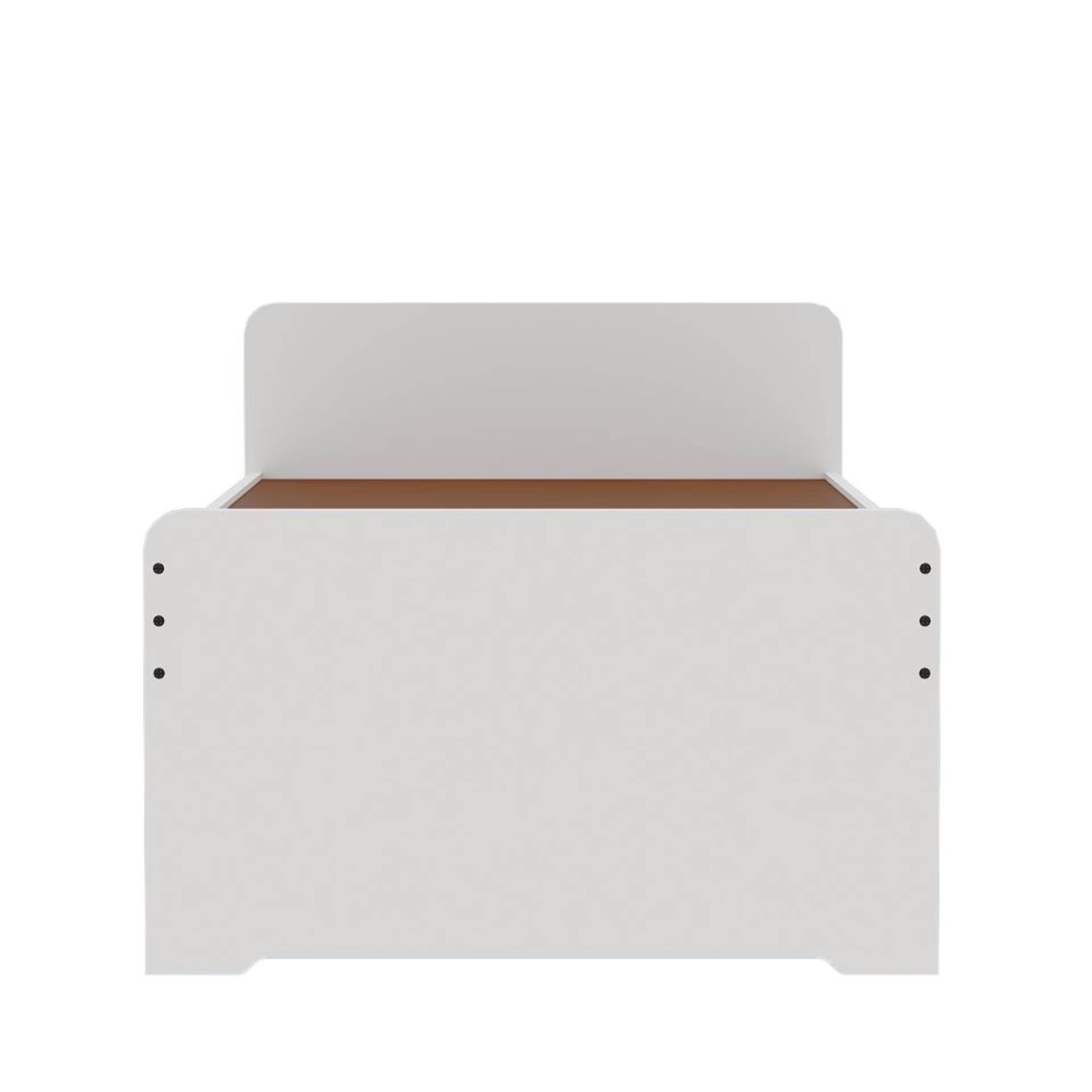 Hush Kids Bed | (78x36 inch) | (Frosty White) | Modern Engineered Wood Single Bed for Kids Single - 78" x 36" - 1.98m x 91.4cm 2 Hush Kids Bed | (78x36 inch) | (Frosty White) | Modern Engineered Wood Single Bed for Kids Single - 78" x 36" - 1.98m x 91.4cm