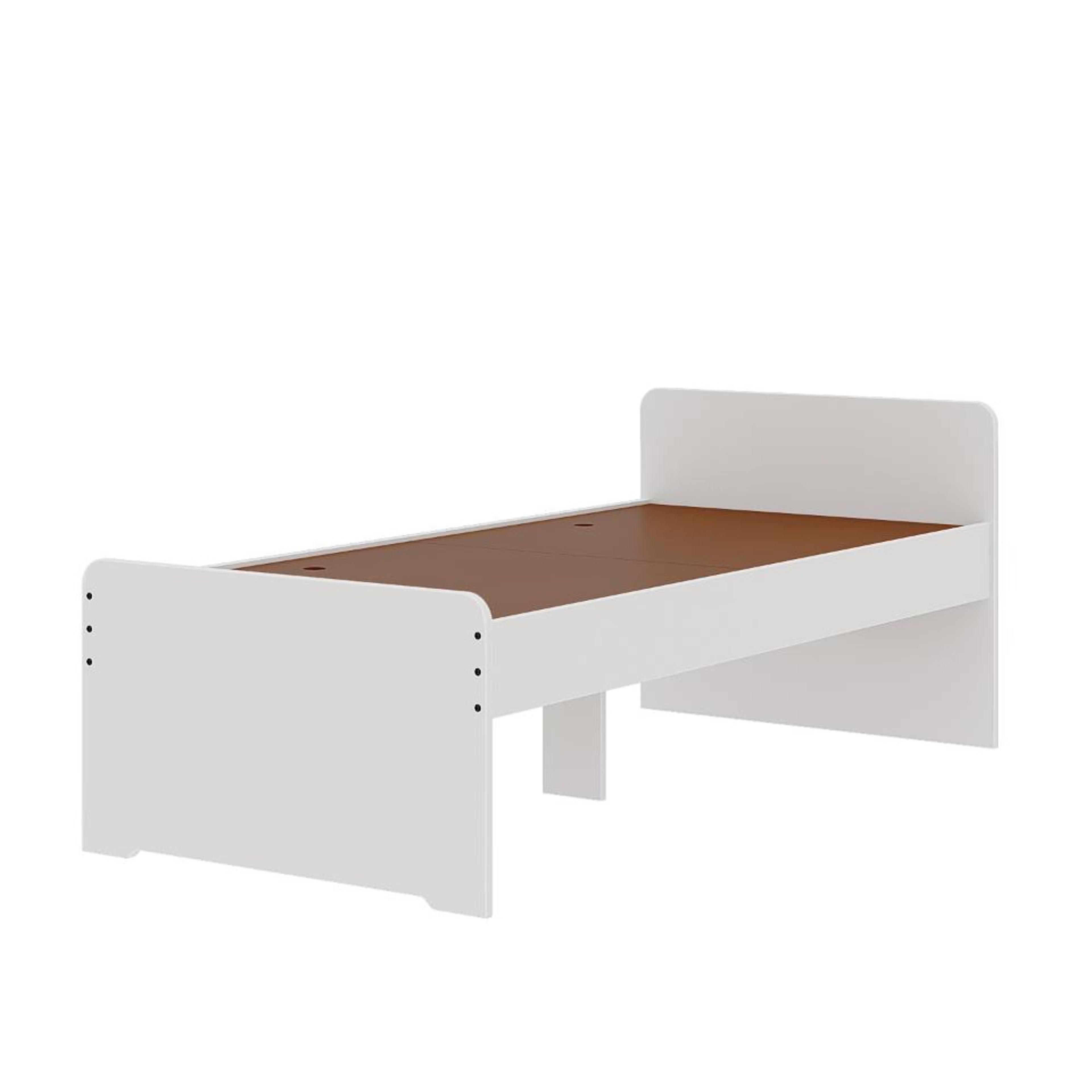 Hush Kids Bed | (78x36 inch) | (Frosty White) | Modern Engineered Wood Single Bed for Kids Single - 78" x 36" - 1.98m x 91.4cm 4 Hush Kids Bed | (78x36 inch) | (Frosty White) | Modern Engineered Wood Single Bed for Kids Single - 78" x 36" - 1.98m x 91.4cm