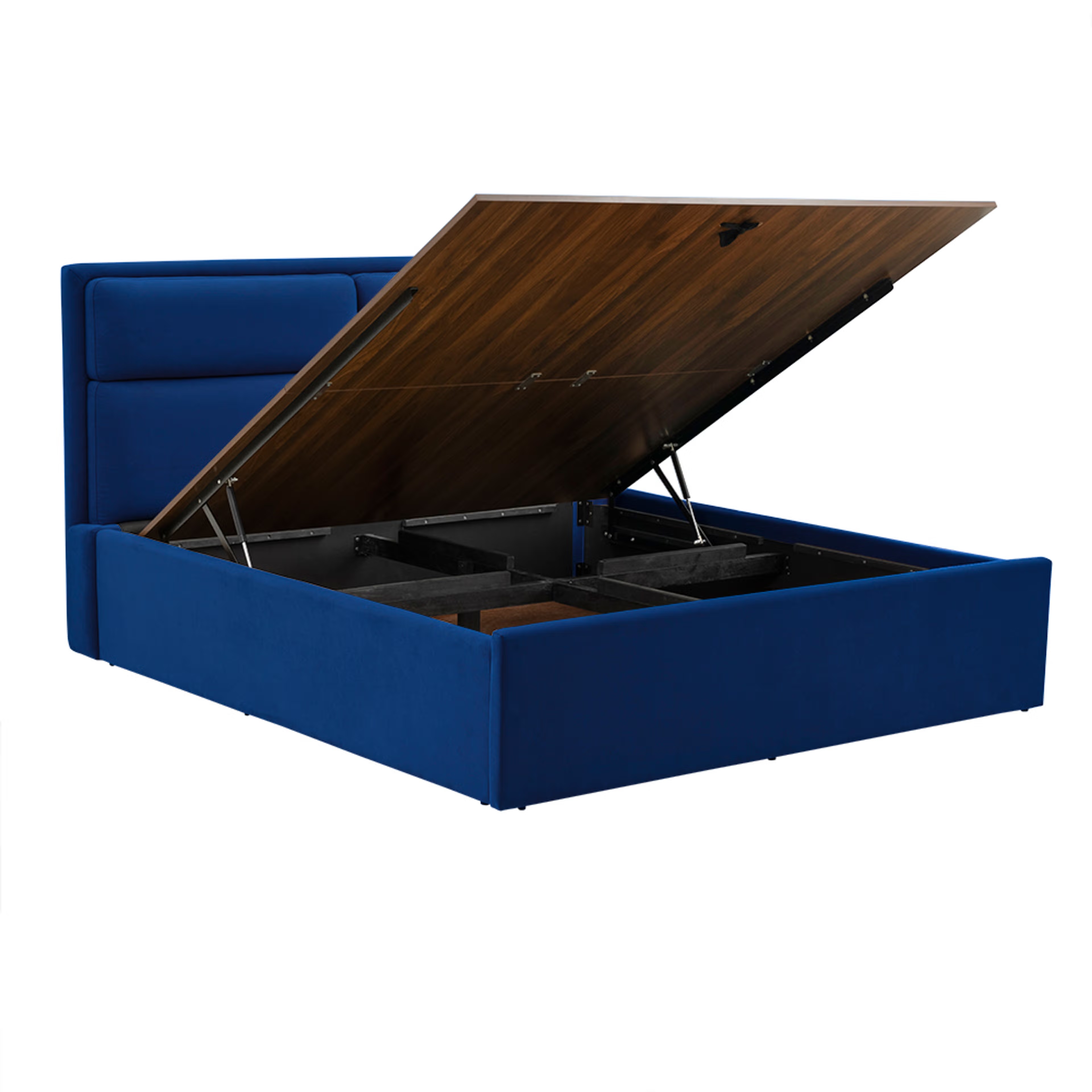 Wakefit Zewail Hydraulic King Size Upholstered Bed King - 78" x 72 4 Wakefit Zewail Hydraulic King Size Upholstered Bed King - 78" x 72\