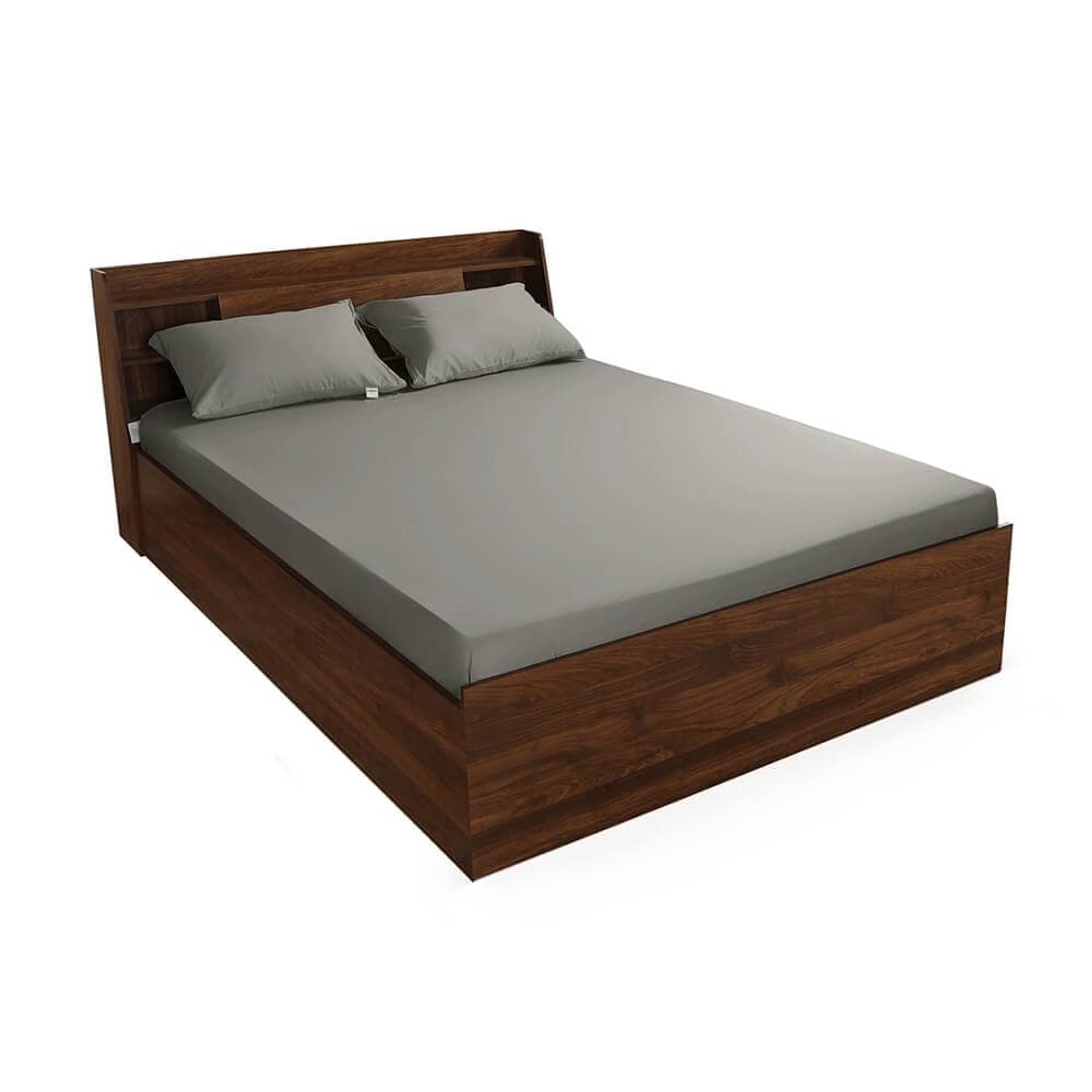 Wakefit 100% Cotton 200 TC Fitted Bedsheet With 2 Pillow Cover | Dark Grey Queen - 72" x 60 6 Wakefit 100% Cotton 200 TC Fitted Bedsheet With 2 Pillow Cover | Dark Grey Queen - 72" x 60\