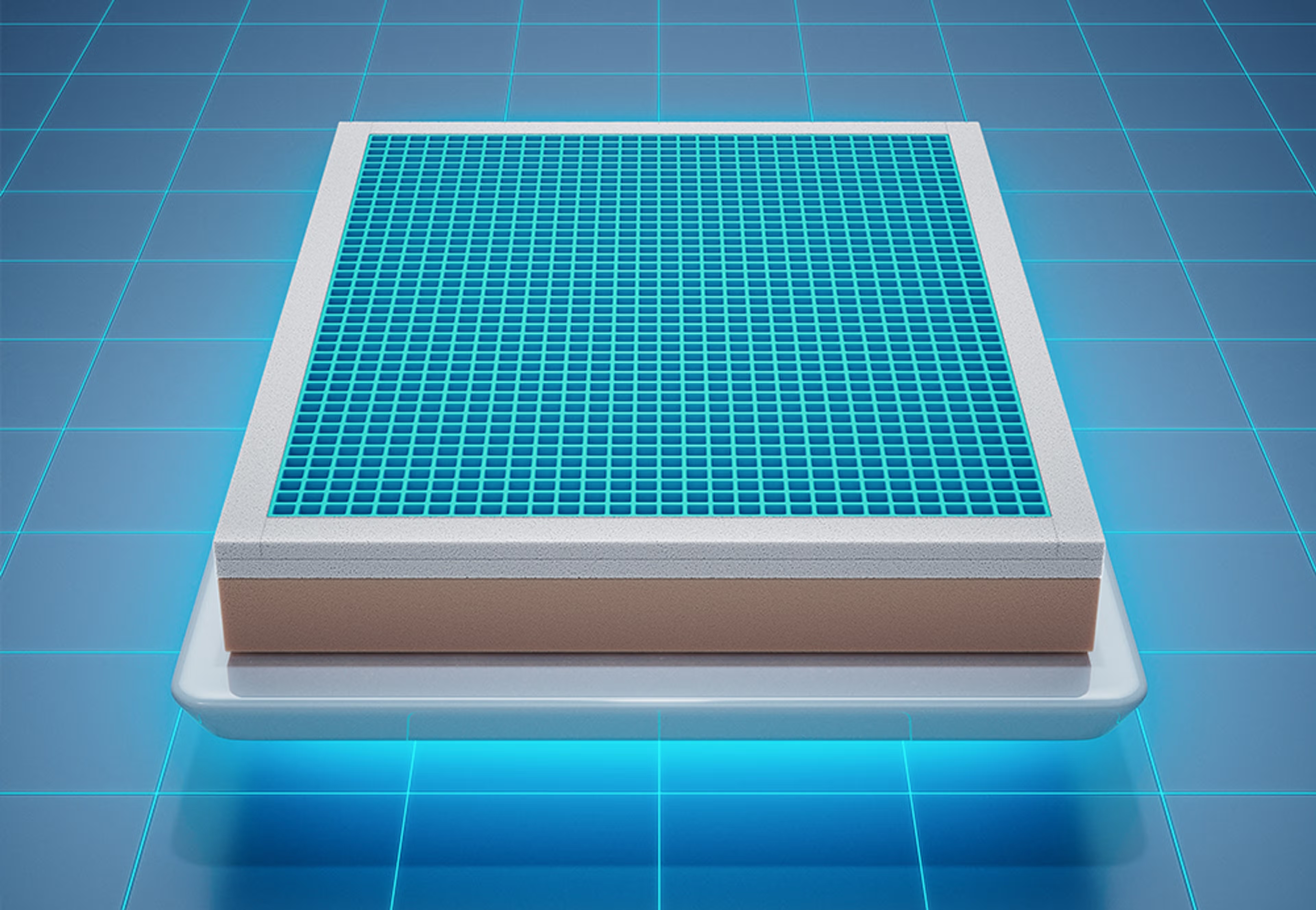 Home 26 XpertGrid Plus Mattress | Adaptive Cooling Grid | 15 Years Warranty King - 78" x 72" x 10" - 1.98m x 1.83m x 25.4cm