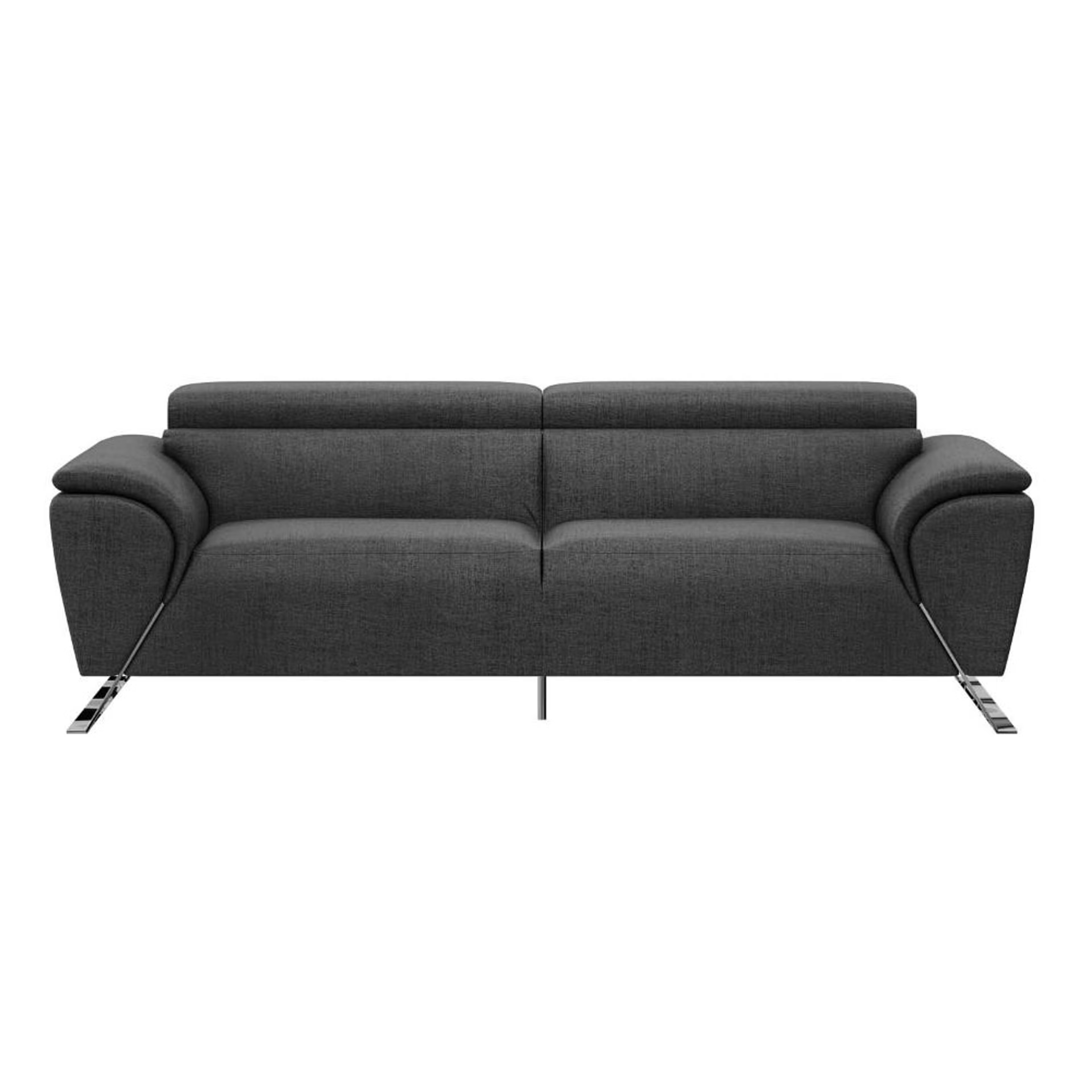 Home 38 Wakefit Magnus Sofa -Three Seater Regular, Three Seater, Charcoal Grey