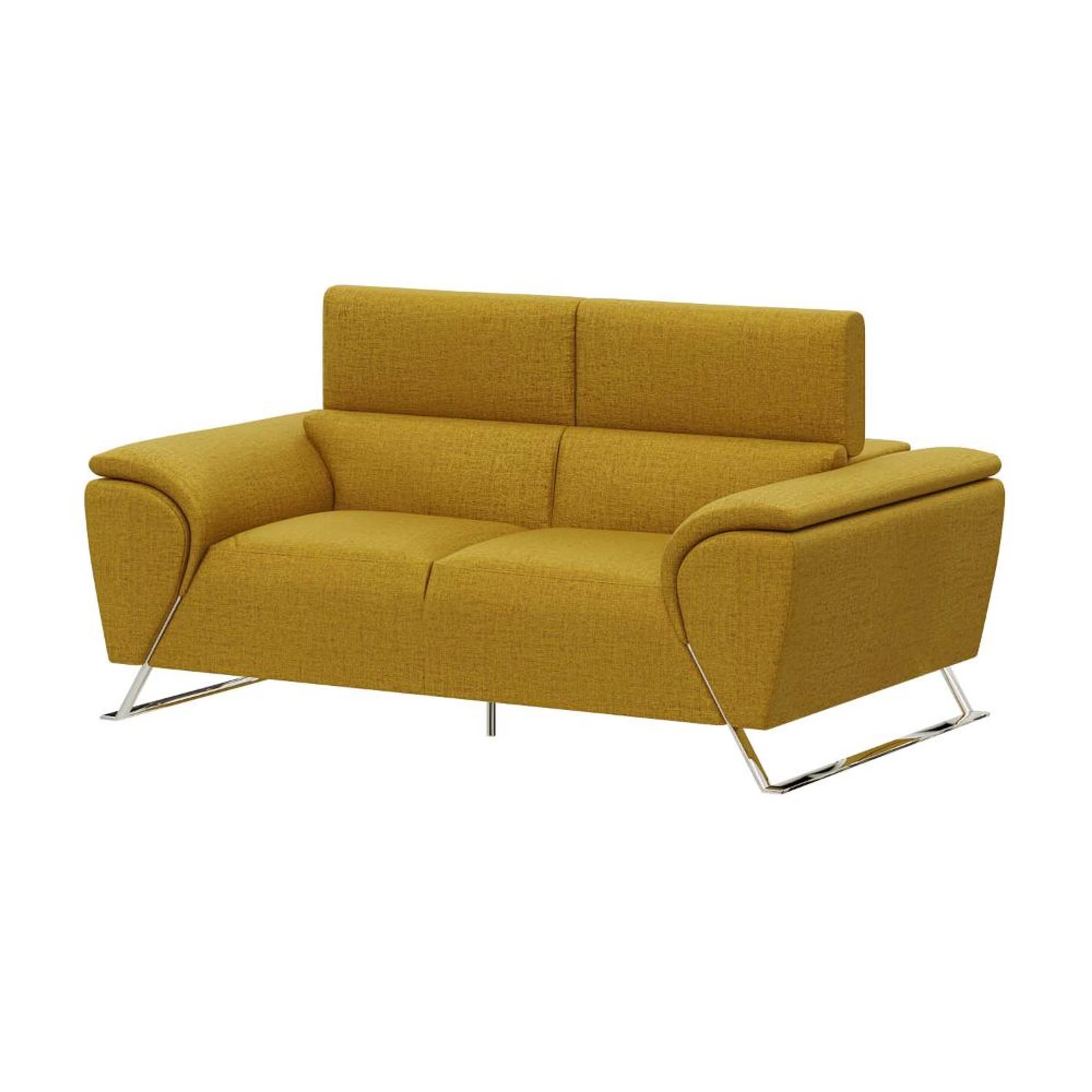 Wakefit Magnus Sofa -Two Seater Regular, Two Seater, Yellow 3 Wakefit Magnus Sofa -Two Seater Regular, Two Seater, Yellow