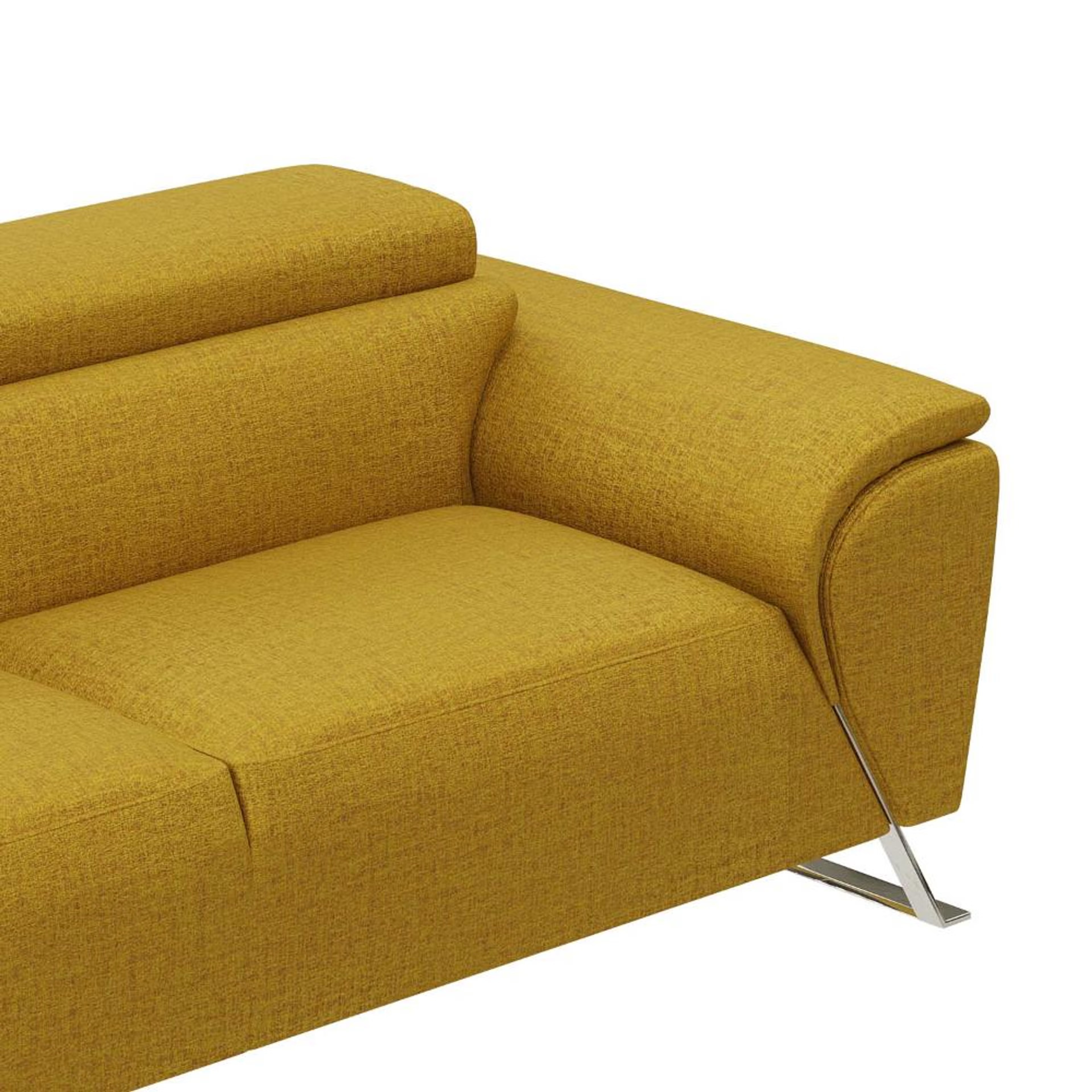 Wakefit Magnus Sofa -Three Seater Regular, Three Seater, Yellow 8 Wakefit Magnus Sofa -Three Seater Regular, Three Seater, Yellow
