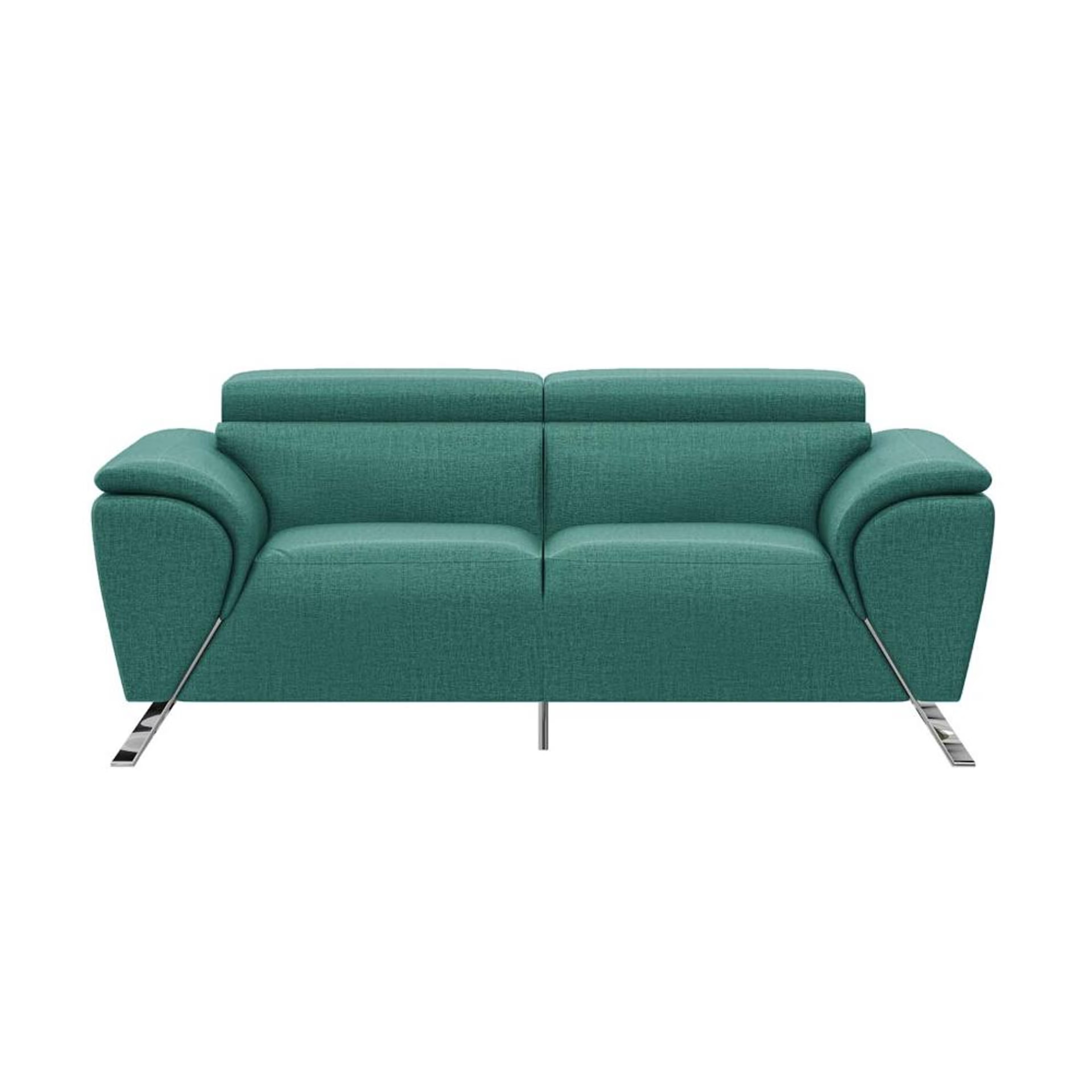 Home 44 Wakefit Magnus Sofa -Two Seater Regular, Two Seater, Aqua Blue