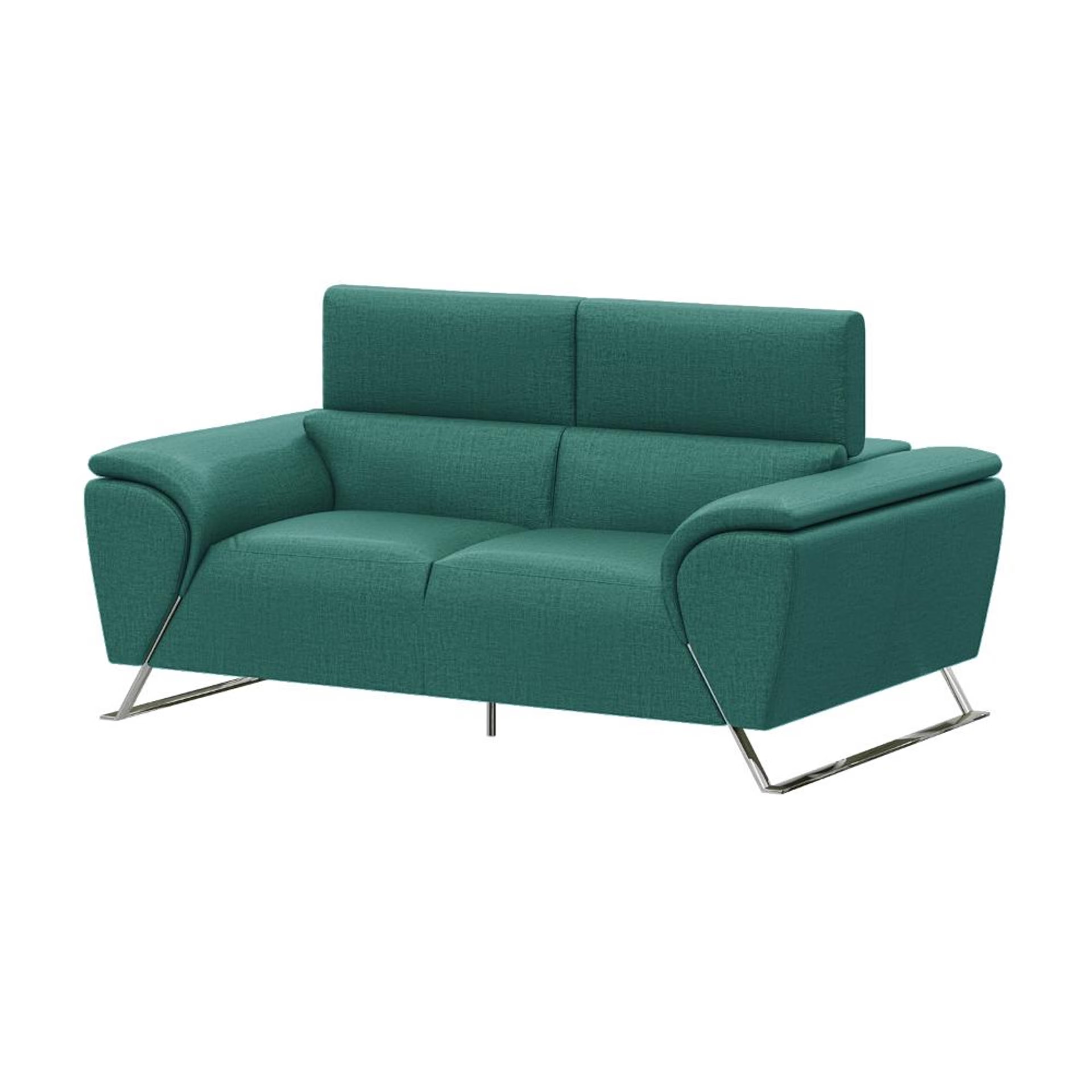 Home 45 Wakefit Magnus Sofa -Two Seater Regular, Two Seater, Aqua Blue