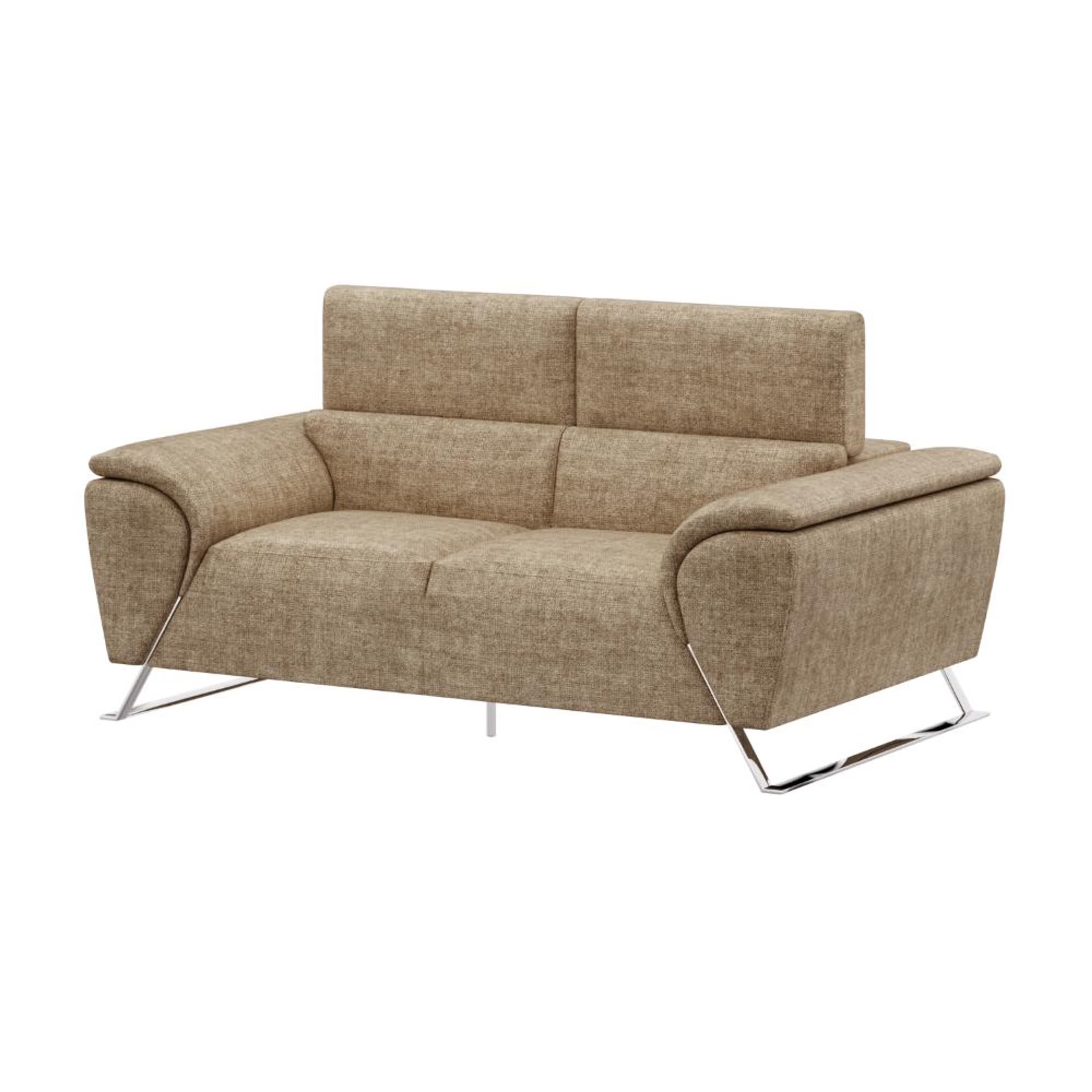 Home 48 Wakefit Magnus Sofa -Two Seater Regular, Two Seater, Taupe